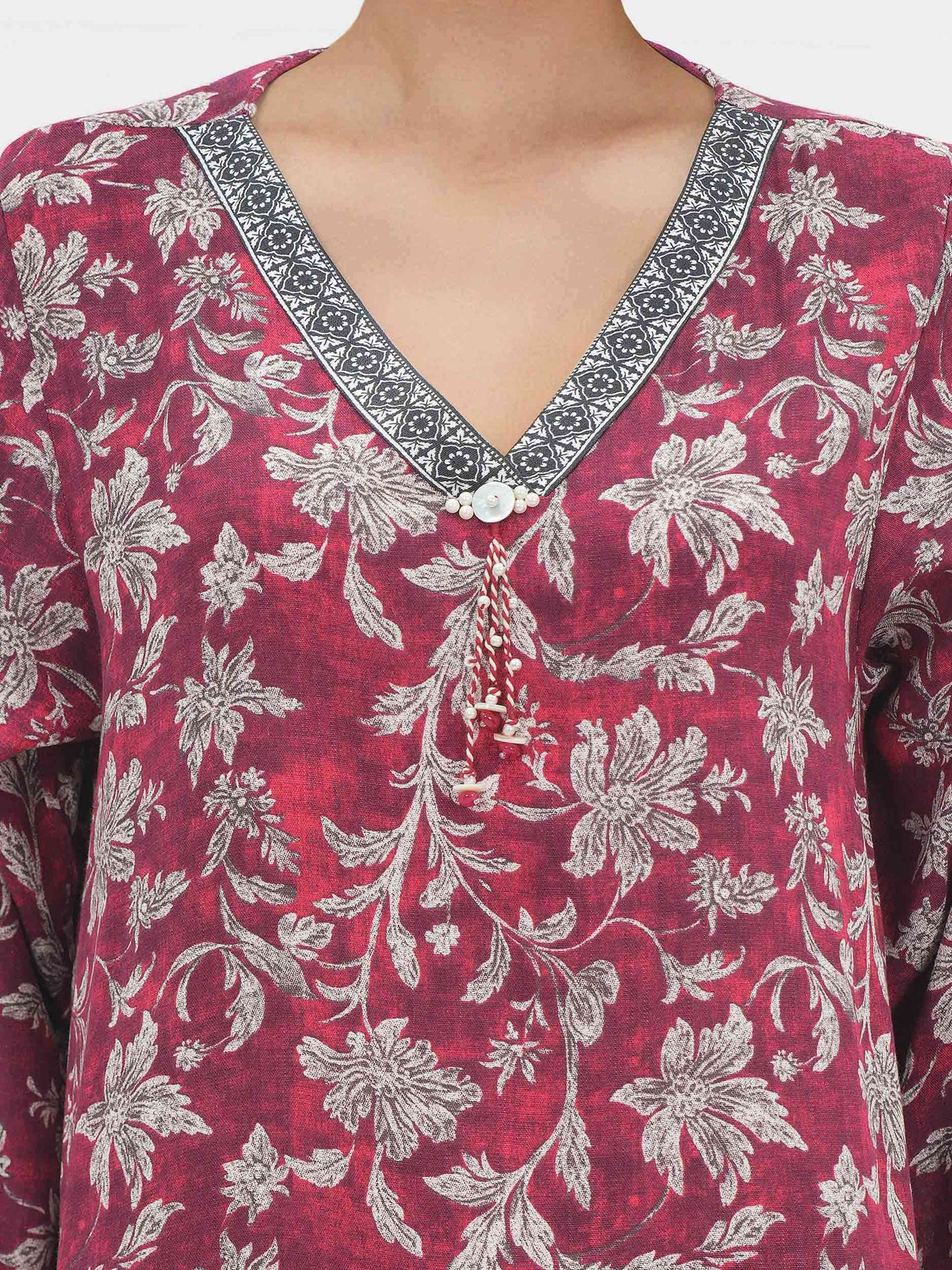 2 Piece Viscose Slub Suit (Pret)