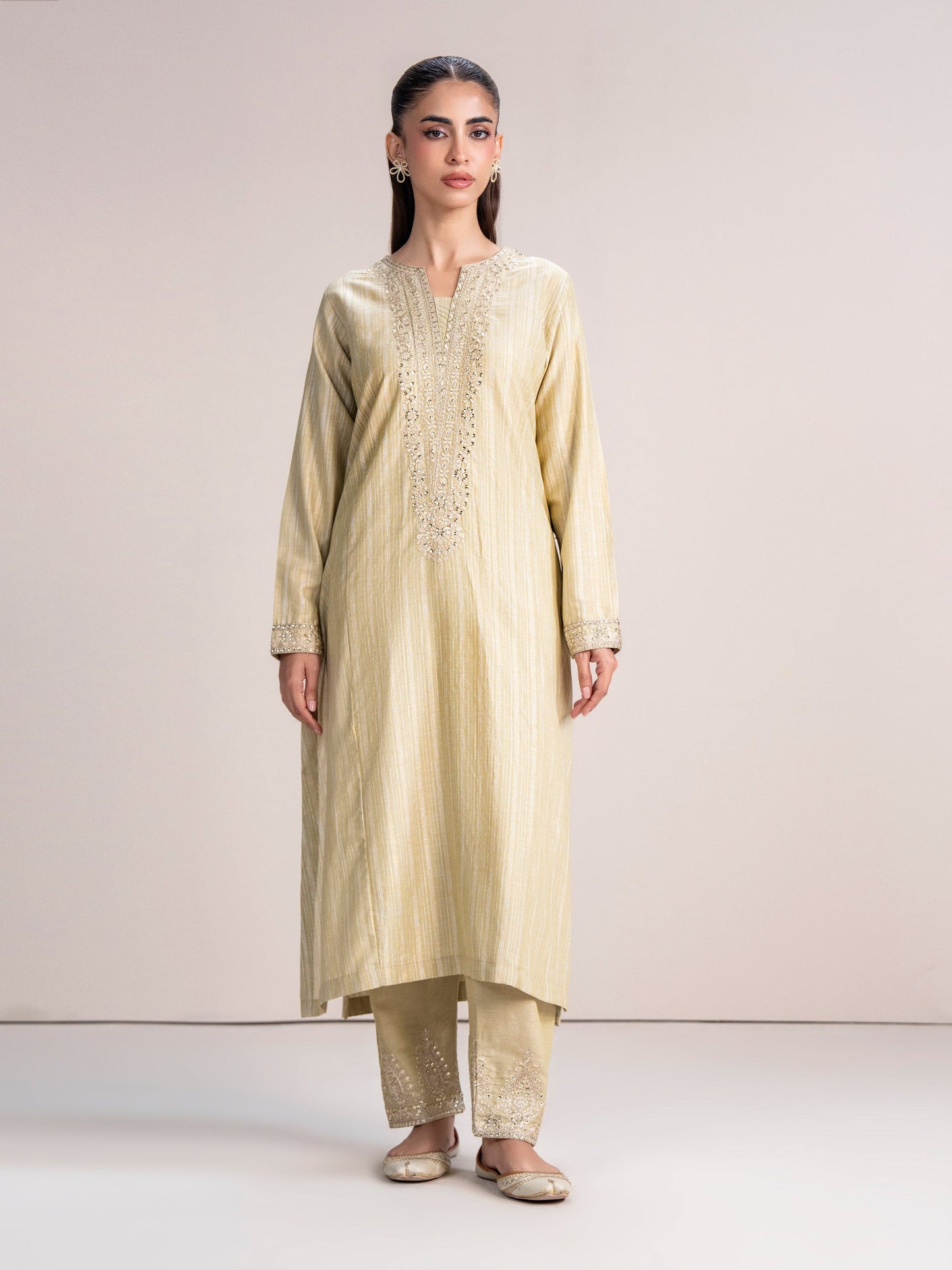 2 Piece Missouri Suit- Embroidered (Pret)