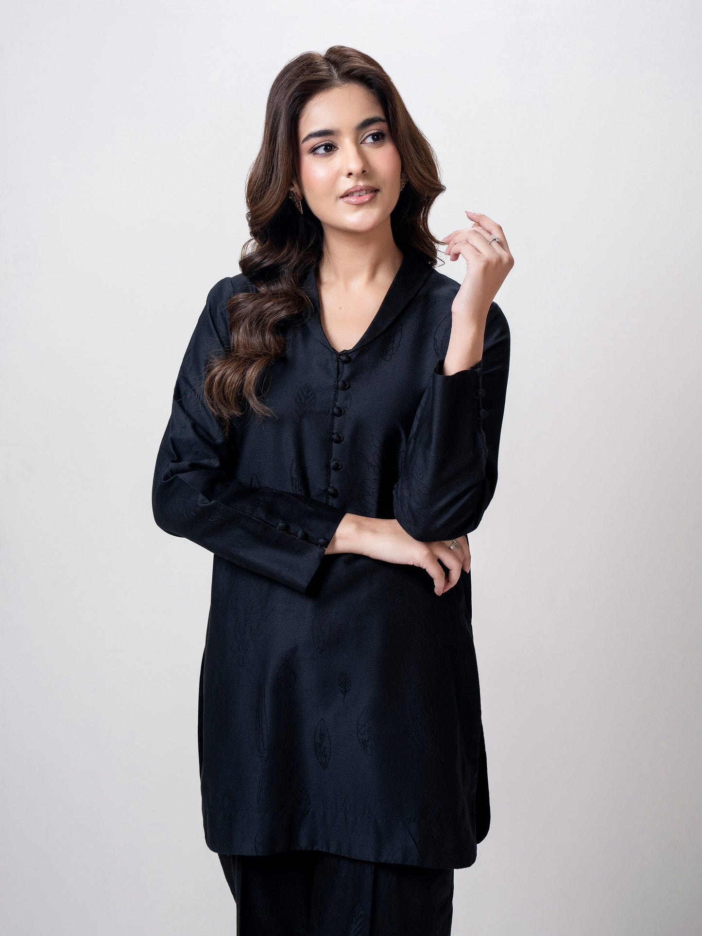 Jacquard Yarn-Dyed Co-ord Set