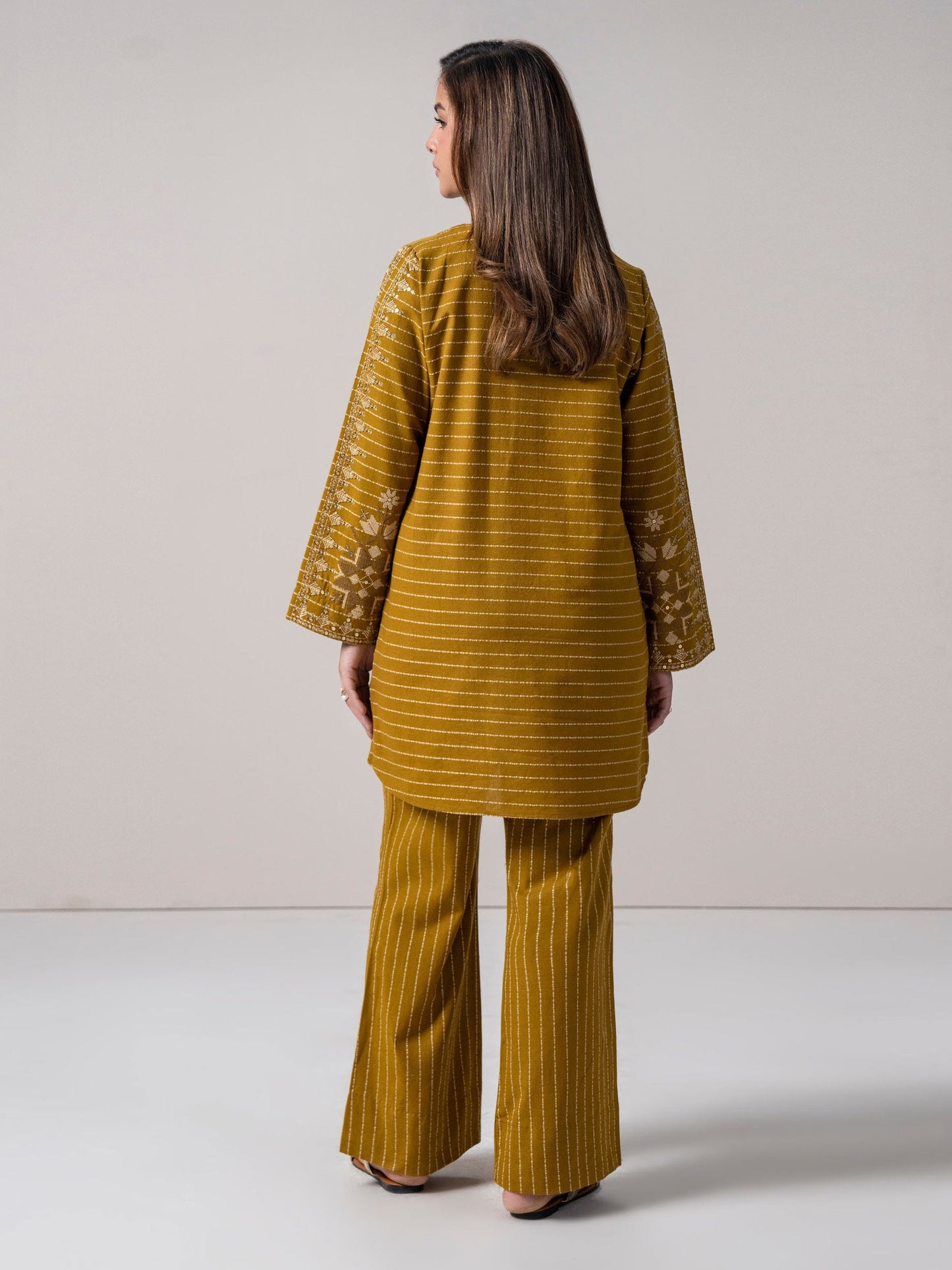 2 Piece Yarn Dyed Suit (Pret)