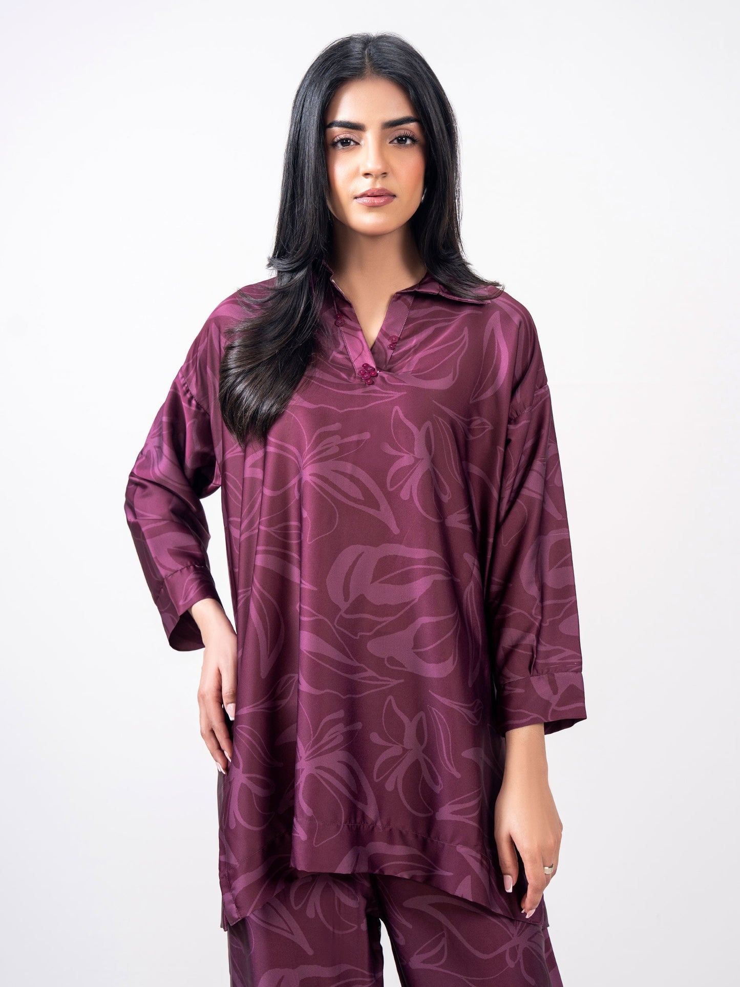 2 Piece Silk Suit (Pret)