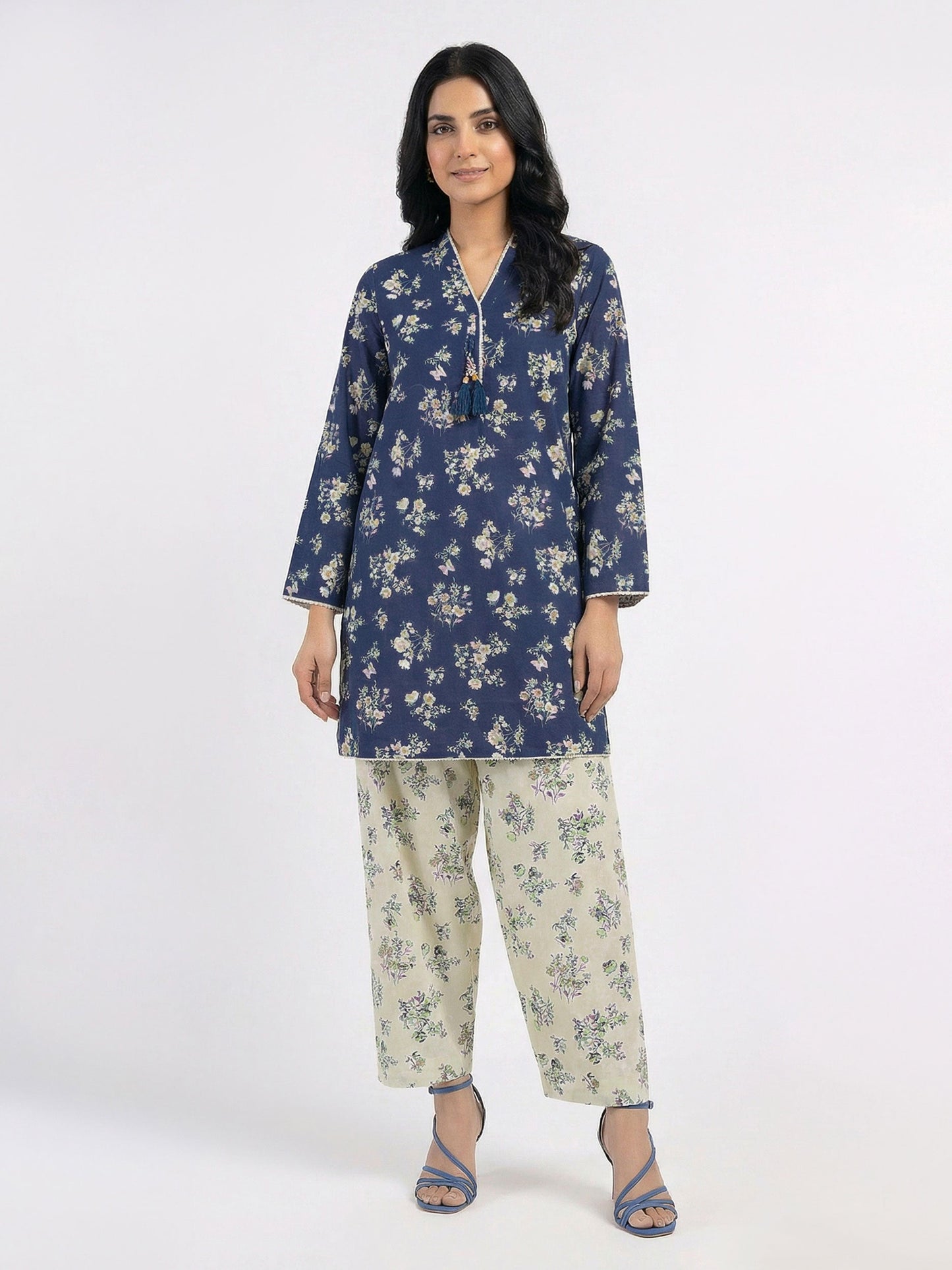 2 Piece Cambric Suit (Pret)