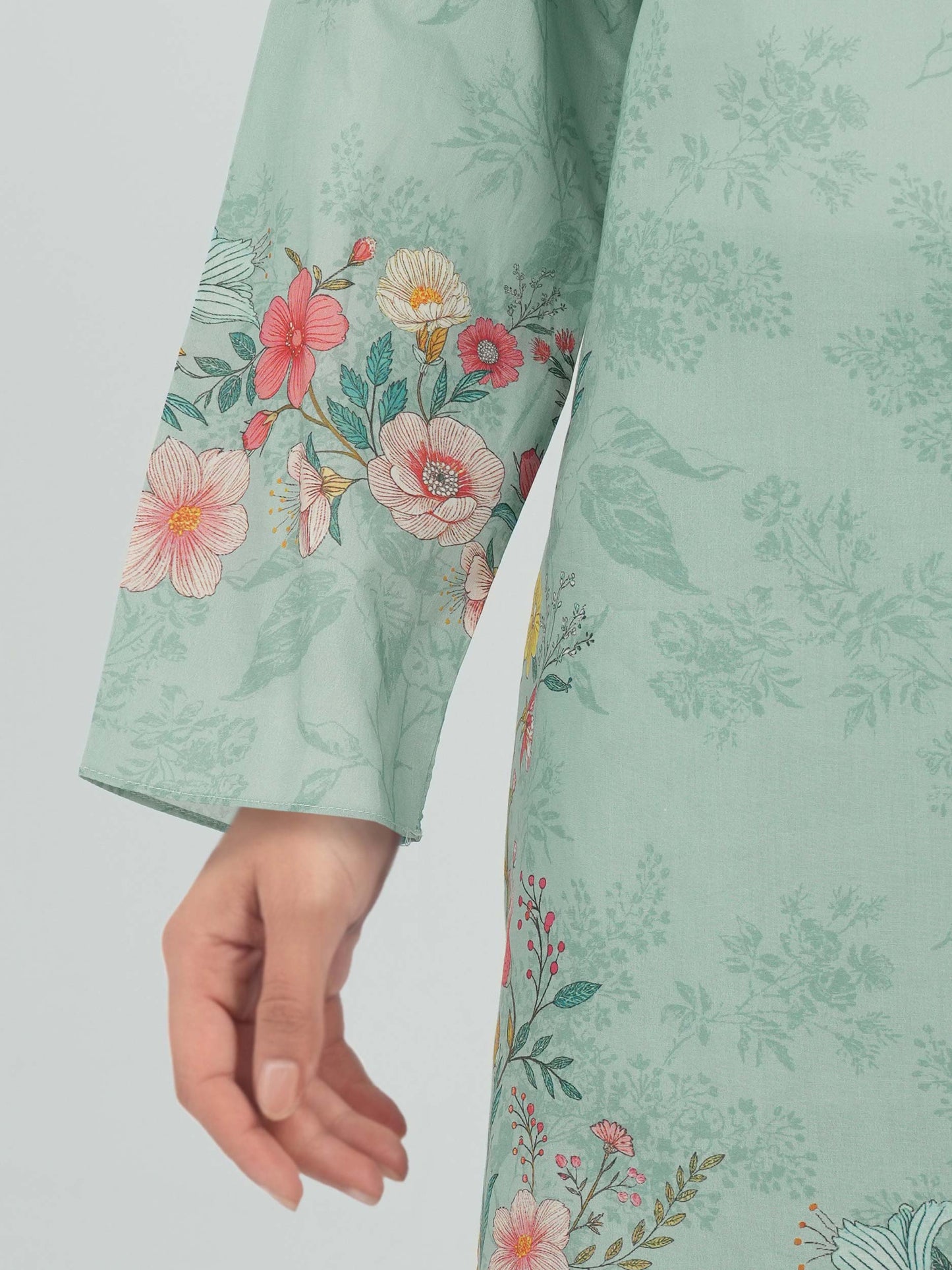 2 Piece Lawn Suit- Embroidered (Pret)