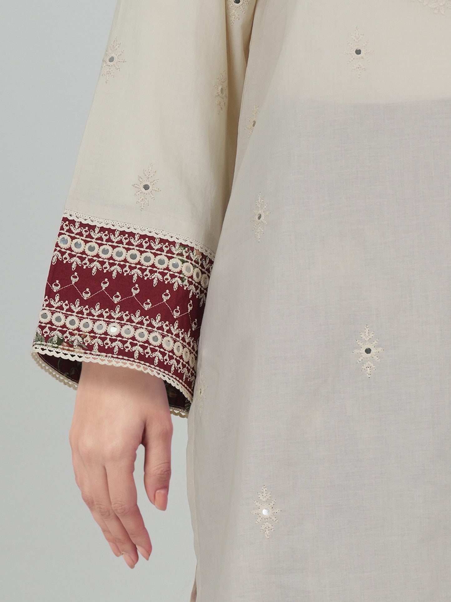 2 Piece Lawn Suit- Embroidered (Pret)