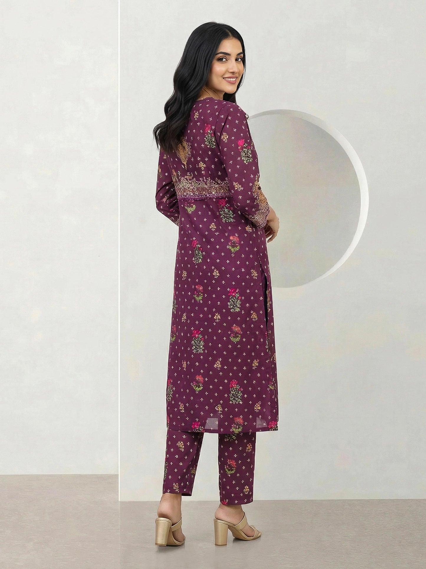 2 Piece Cambric Suit (Pret)
