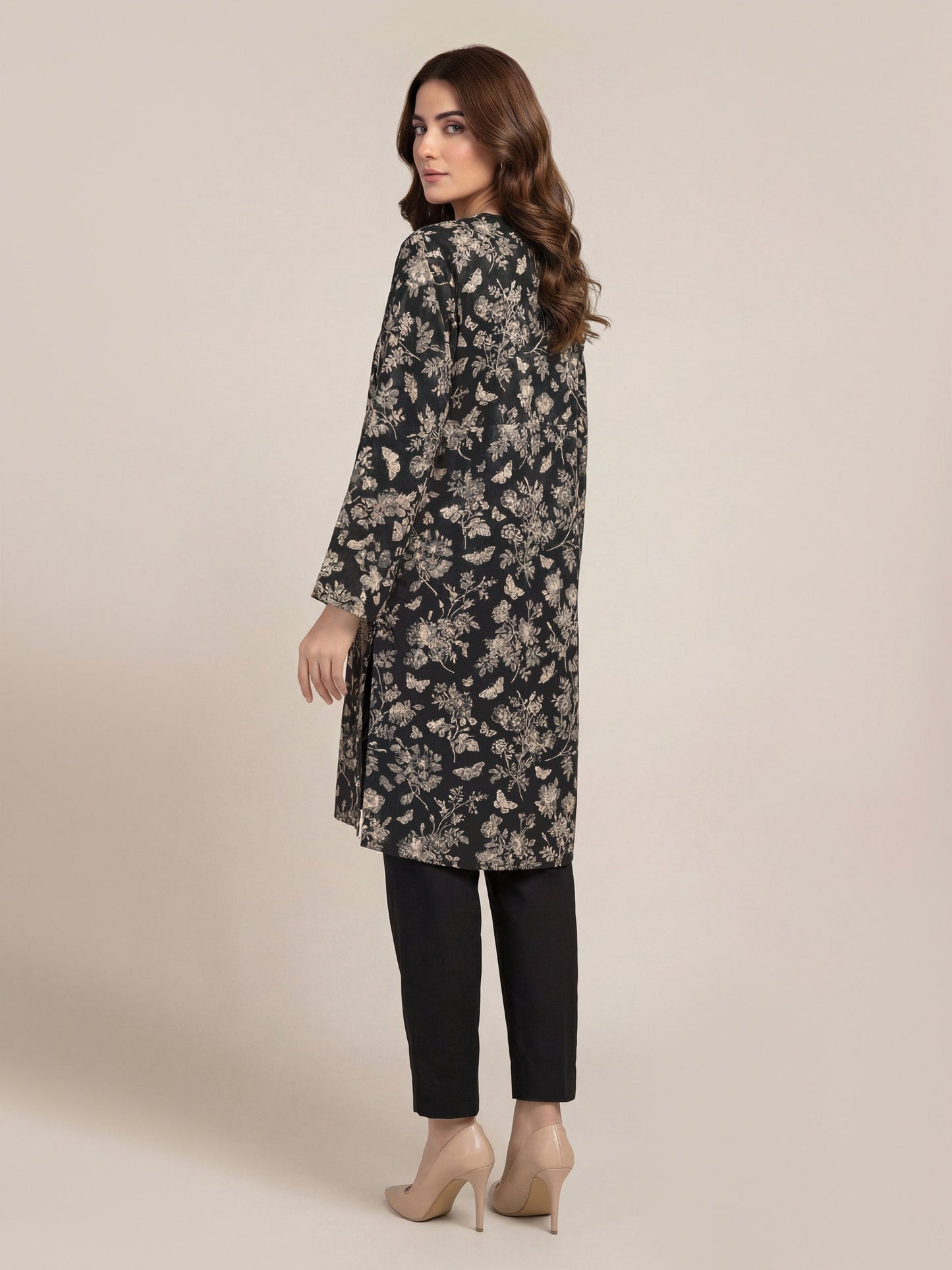 Silk Dress- Embellished (Pret)