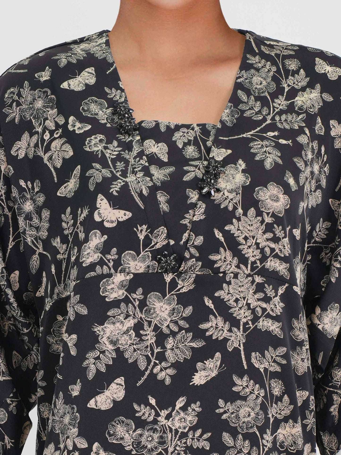 Silk Dress- Embellished (Pret)