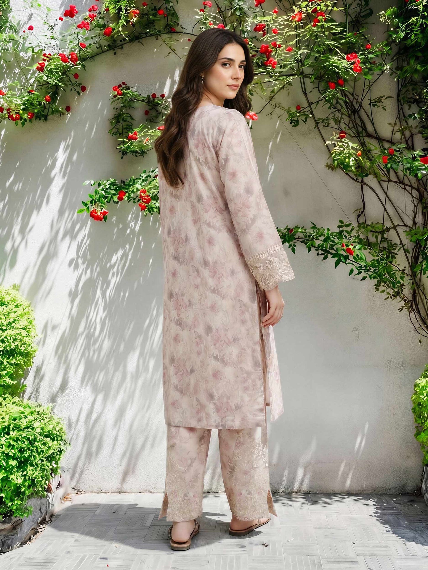 2 Piece Grip Suit- Embroidered (Pret)