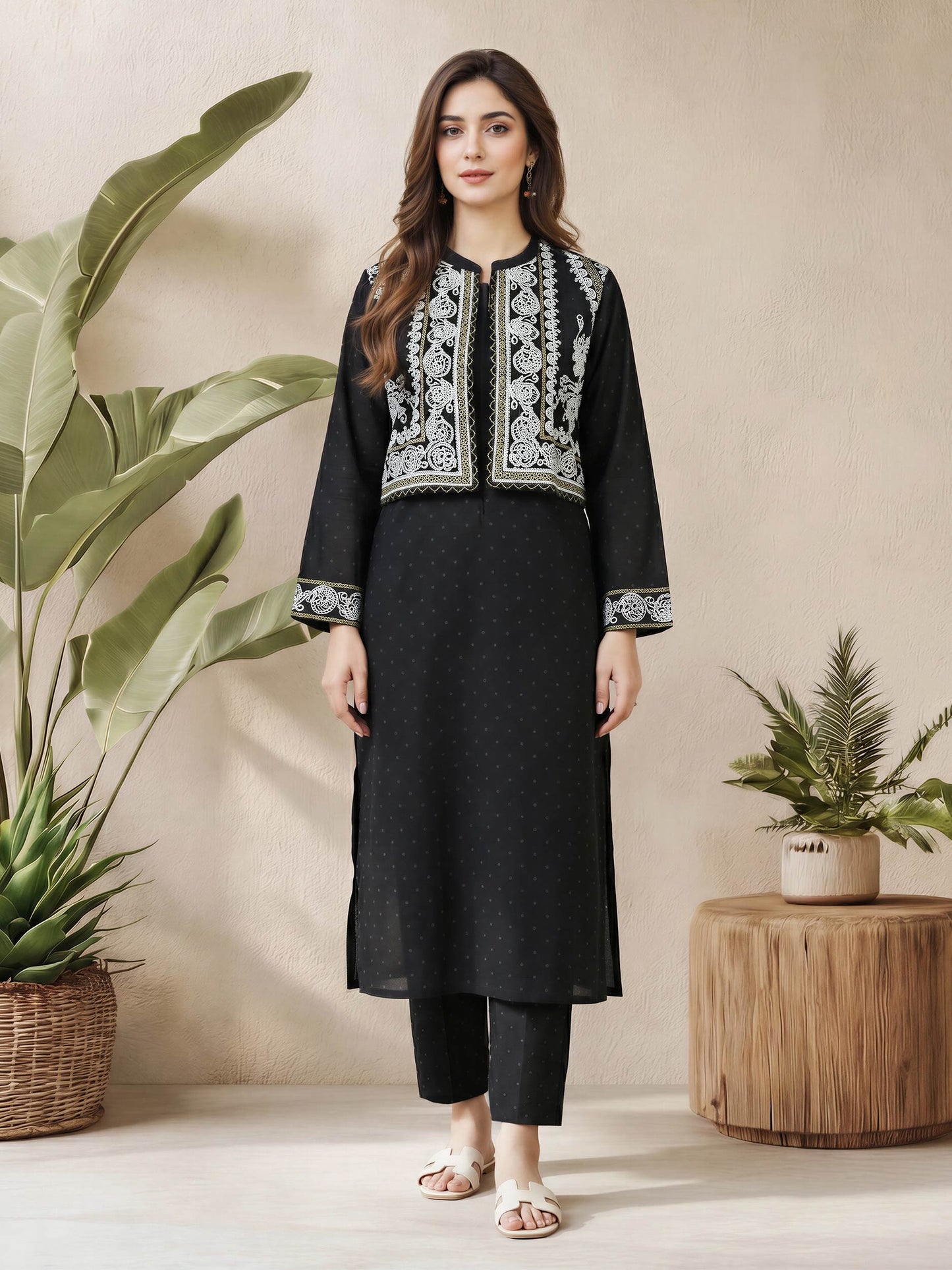 2 Piece Lawn Suit (Pret)