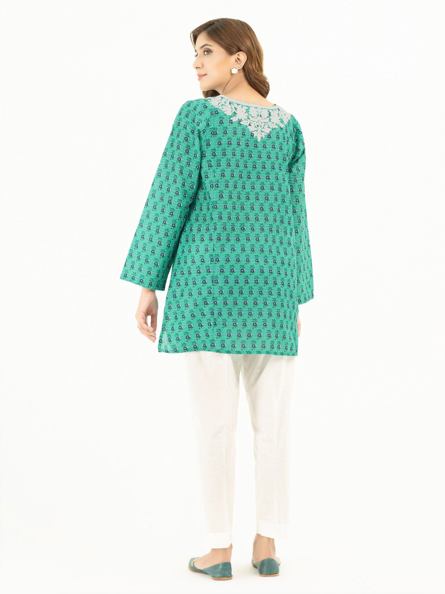 Texture Lawn Kurti-Printed (Pret)