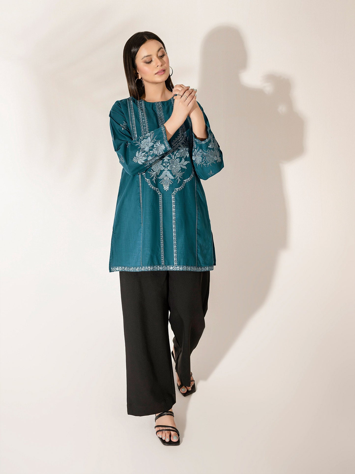 Lawn Kurti-Embroidered (Pret)