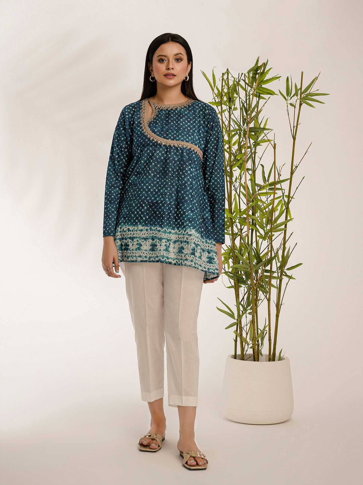 Lawn Kurti-Embroidered (Pret)