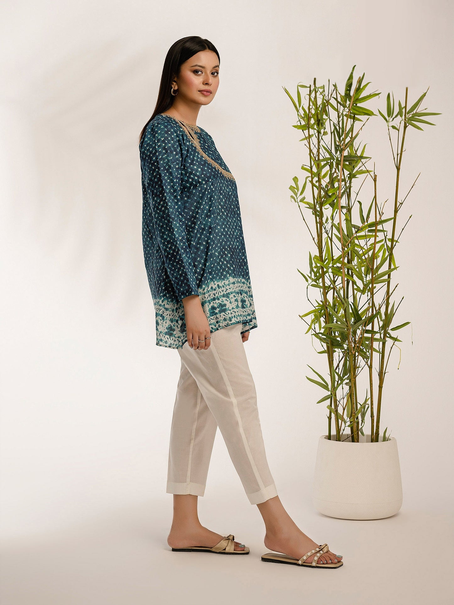 Lawn Kurti-Embroidered (Pret)