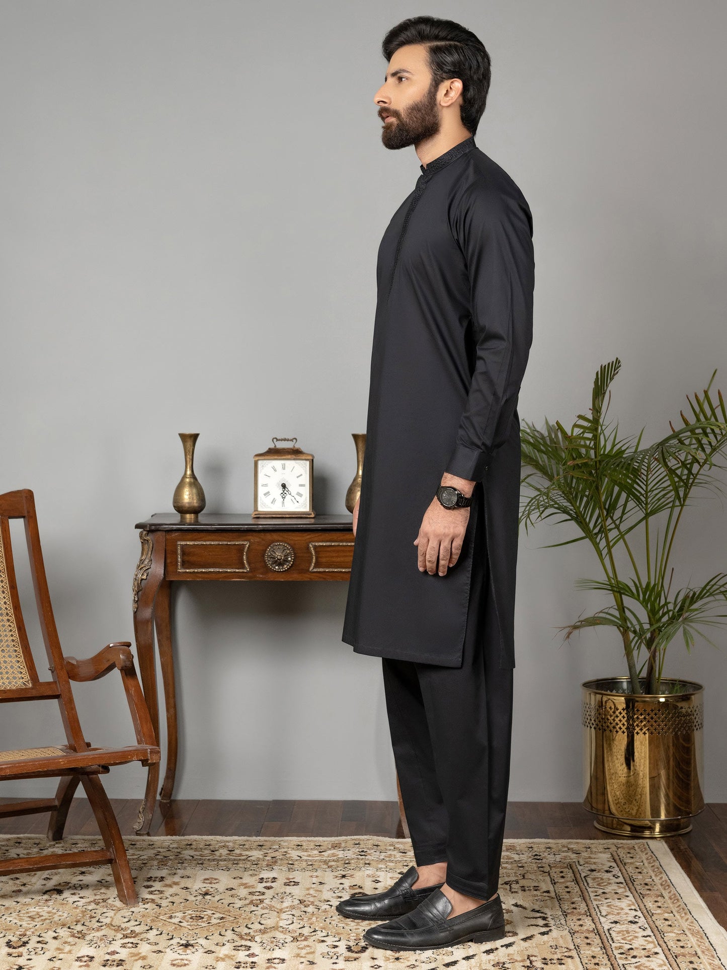 Cotton Suit-Embroidered