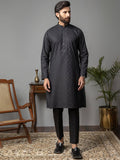 self-jacquard-kurta