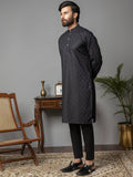 self-jacquard-kurta