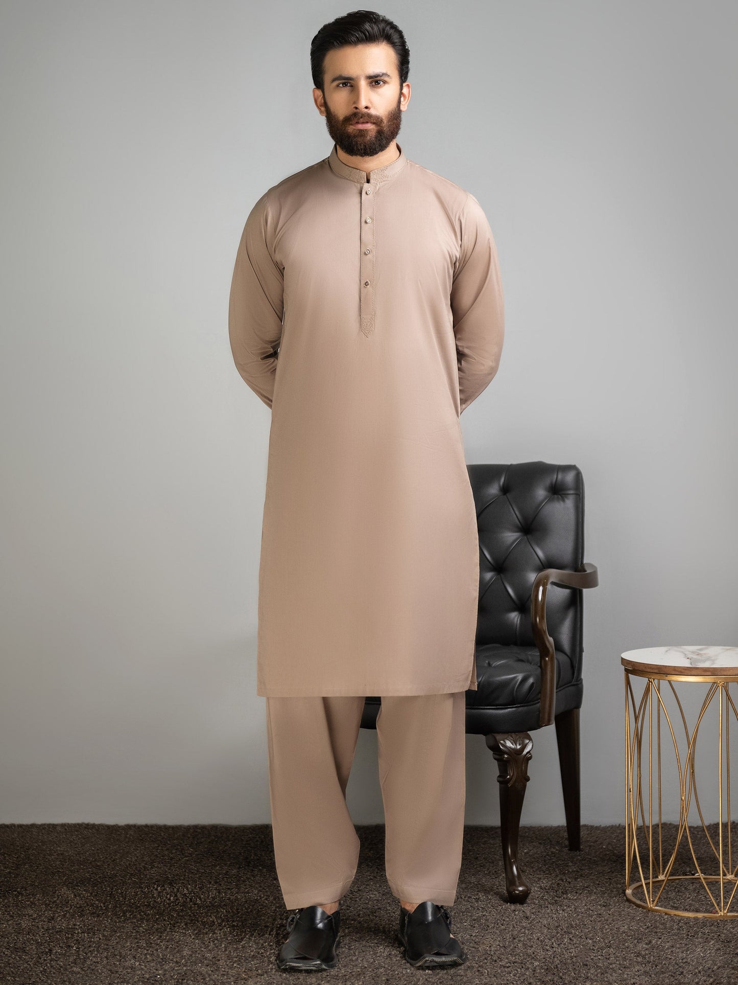 Cotton Suit-Embroidered