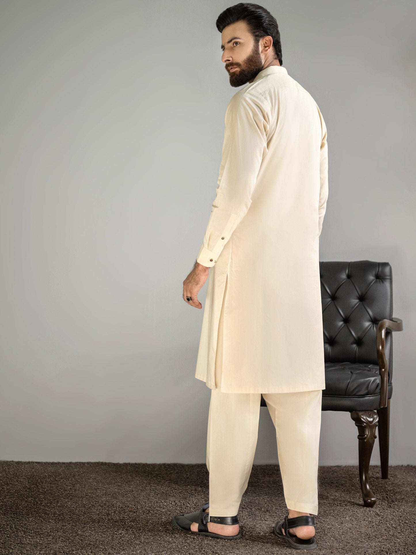 Cotton Suit-Embroidered