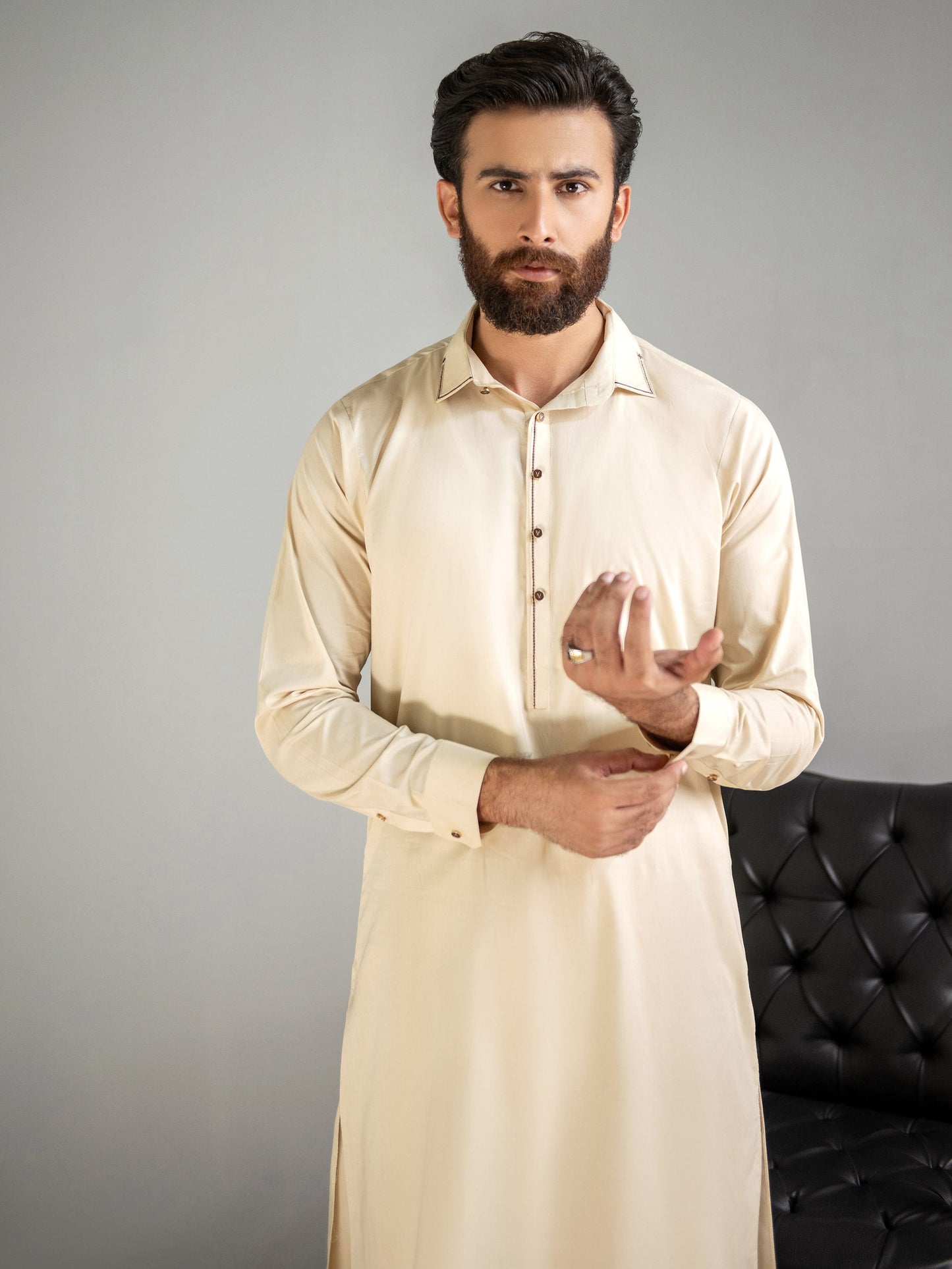 Cotton Suit-Embroidered