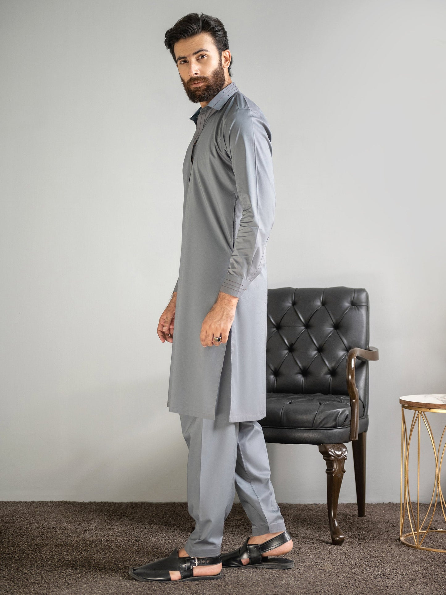 Cotton Suit-Embroidered