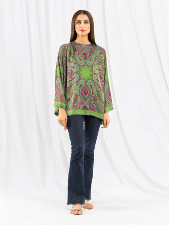 printed-&-embellished-silk-kurti