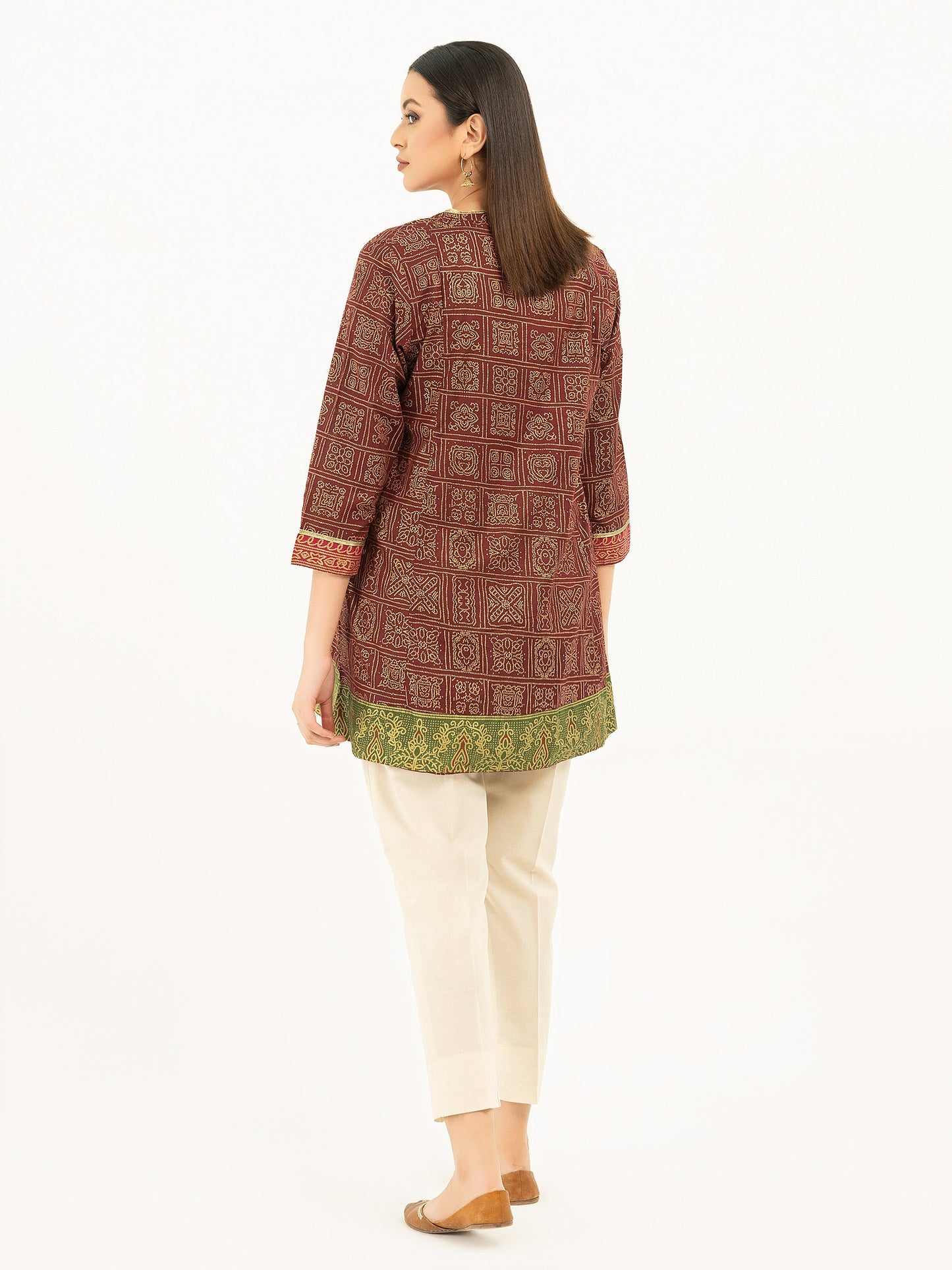 Lawn Kurti-Pasted Print (Pret)