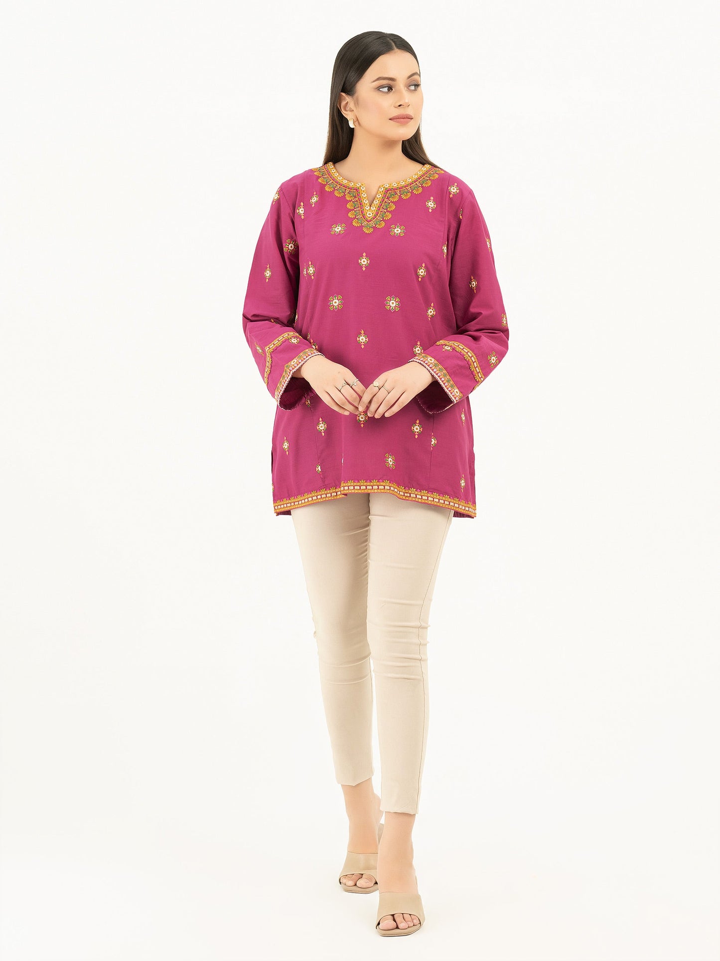 Lawn Kurti-Embroidered (Pret)