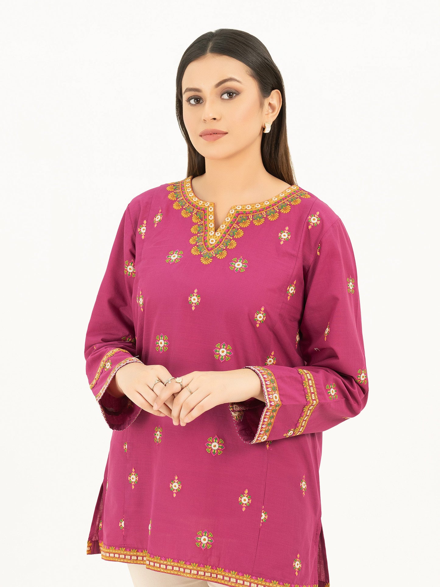 Lawn Kurti-Embroidered (Pret)