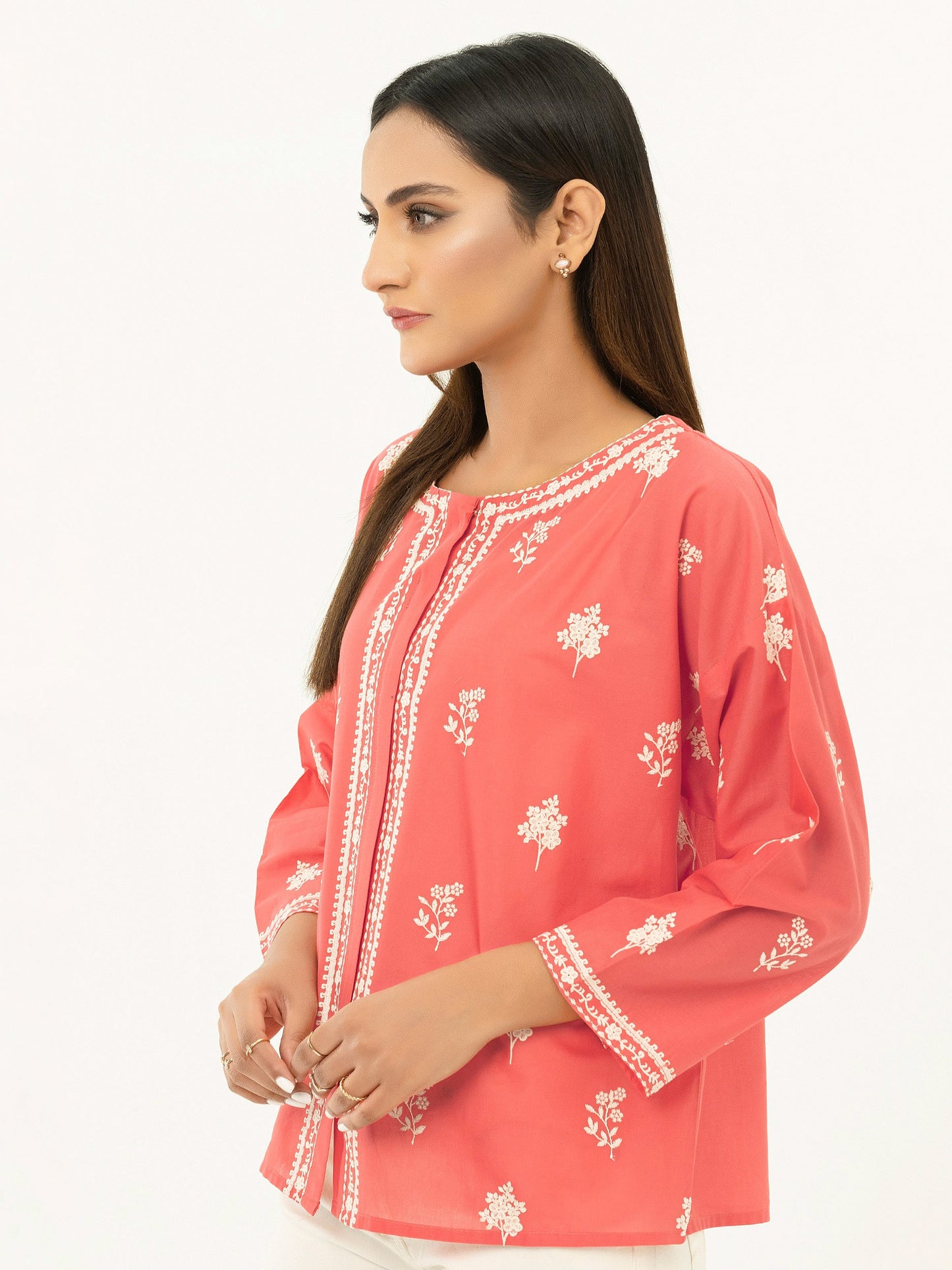 Lawn Kurti-Embroidered (Pret)