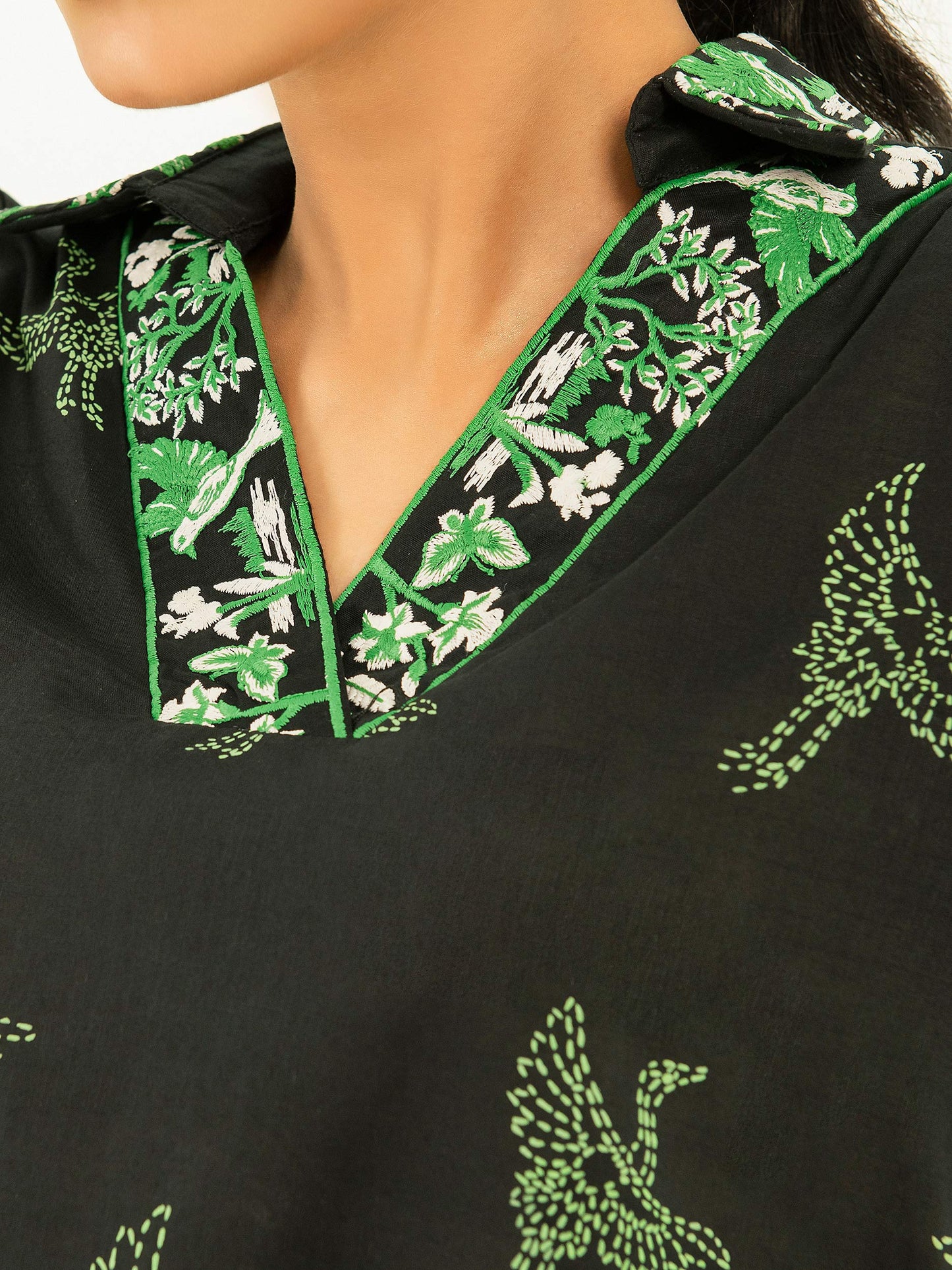 Lawn Kurti-Embroidered (Pret)