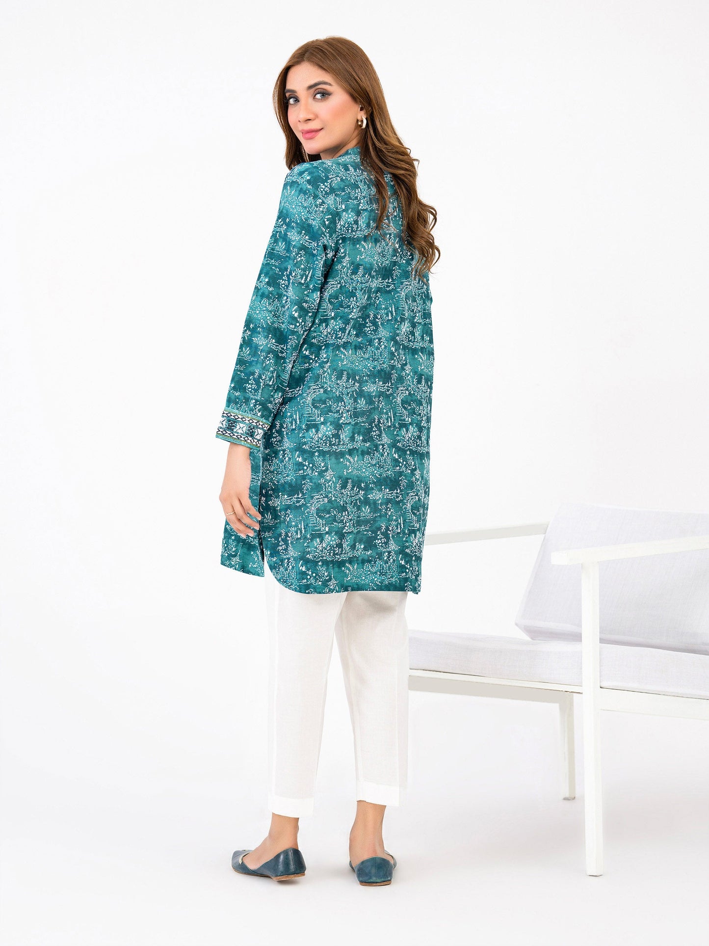 Khaddar Shirt-Embroidered(Pret)