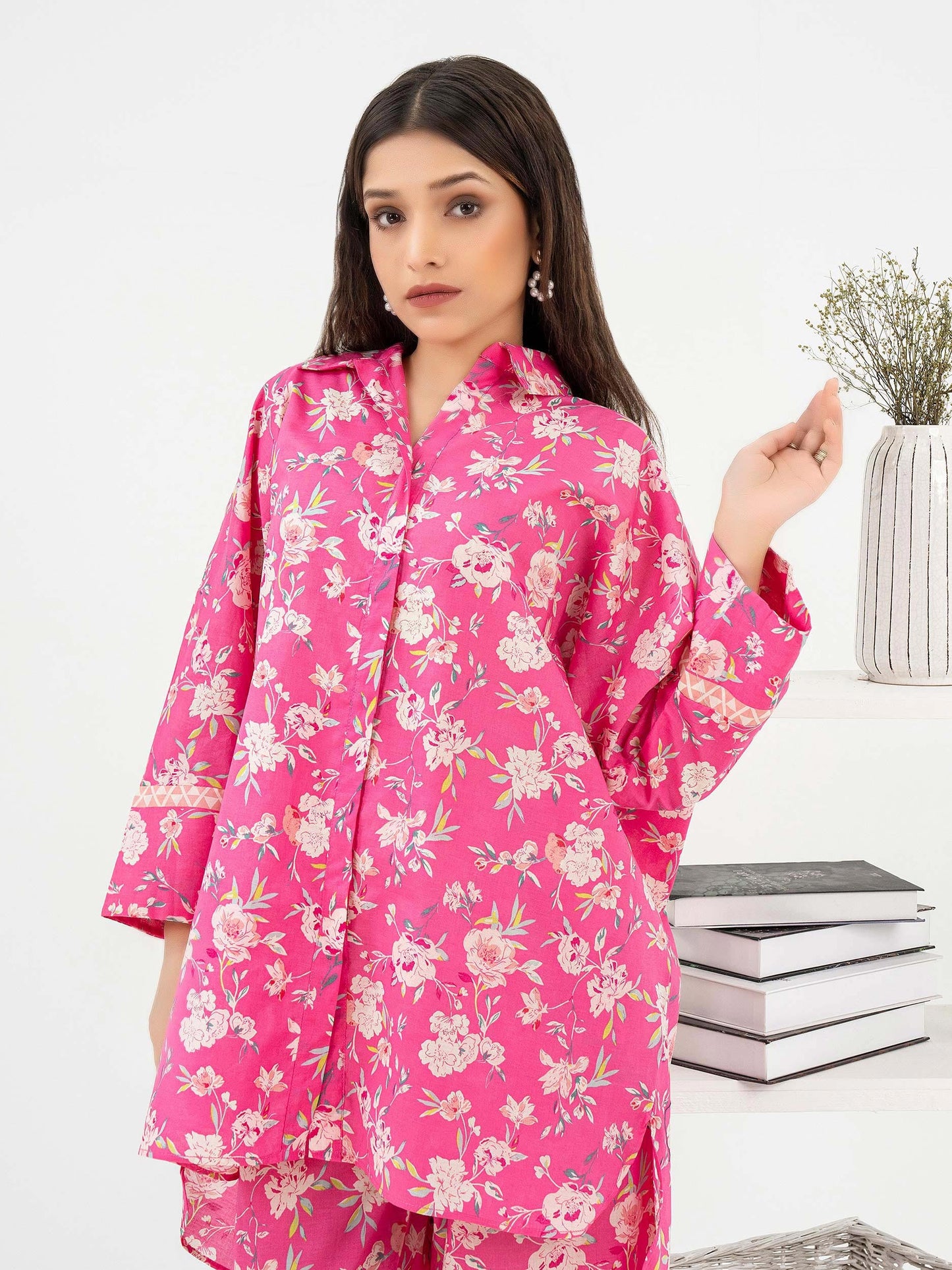 2 Piece Lawn Suit-Printed (Pret)