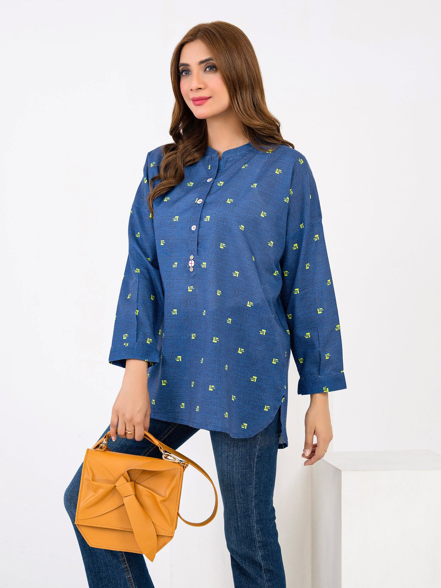 Khaddar Kurti-Printed(Pret)