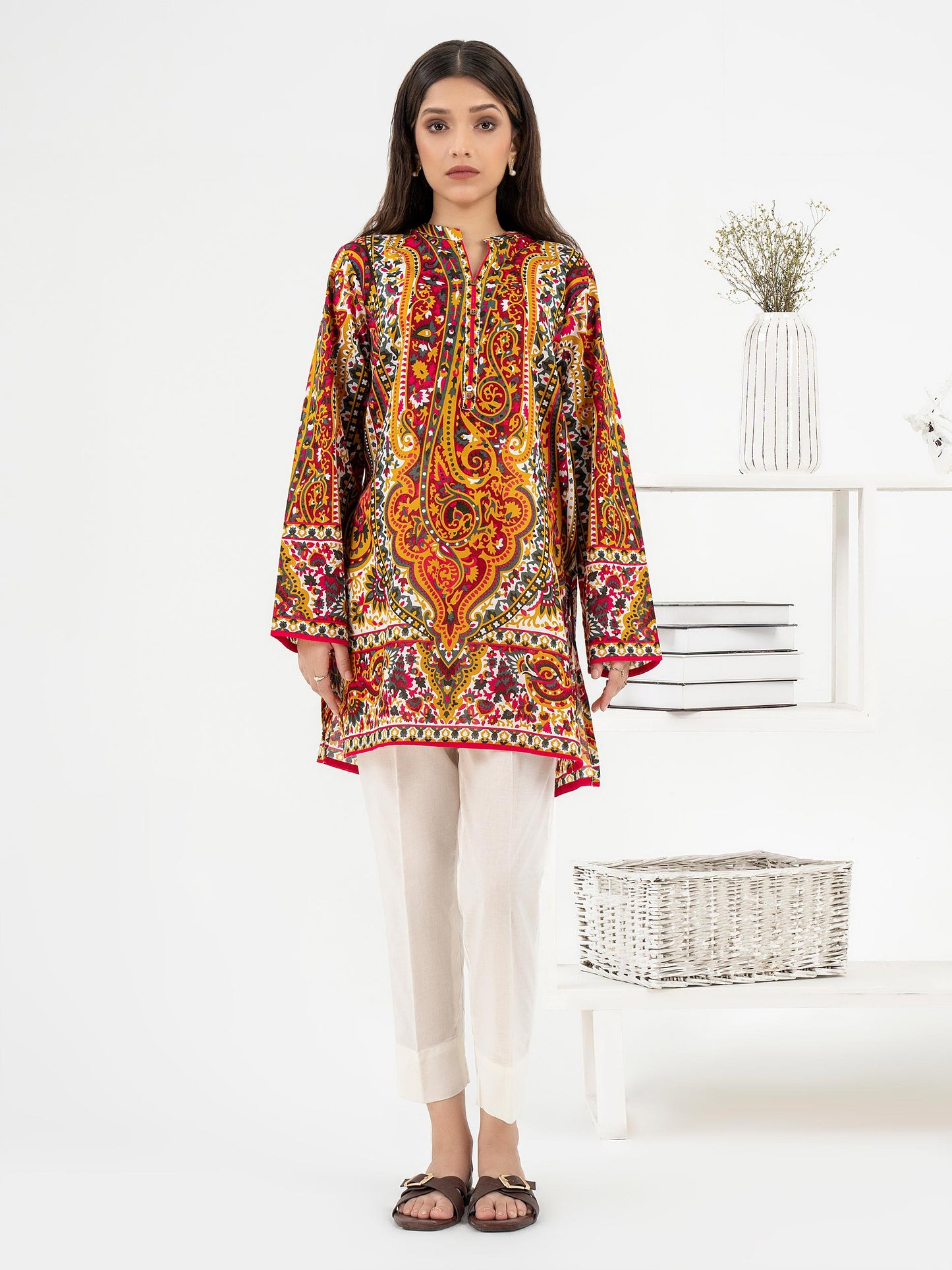 Lawn Kurti-Printed (Pret)