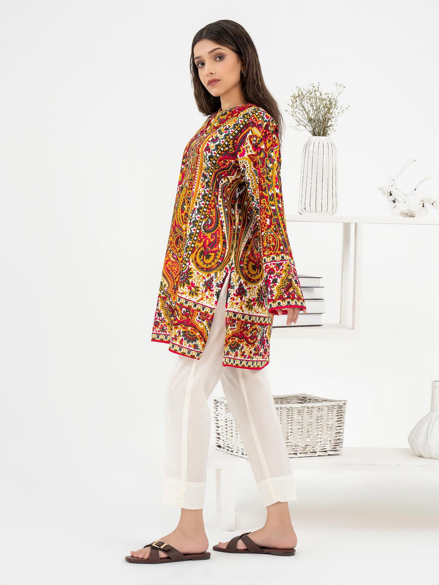 Lawn Kurti-Printed (Pret)