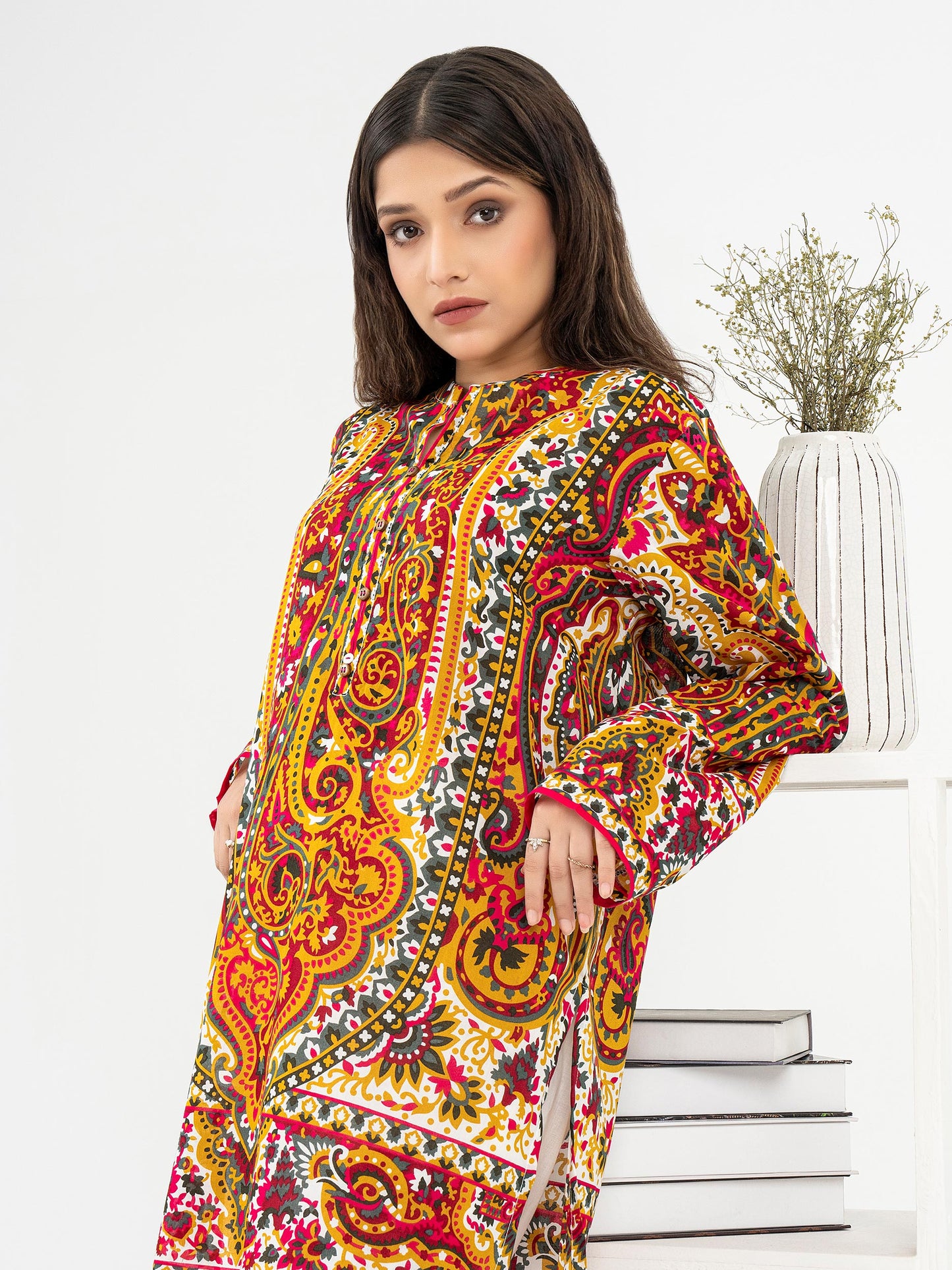 Lawn Kurti-Printed (Pret)