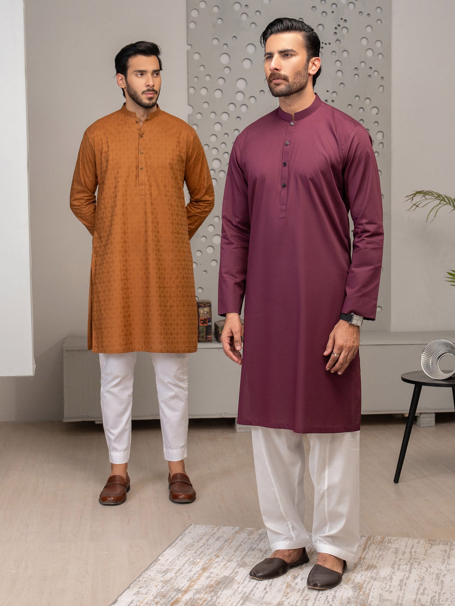 Jacquard Kurta