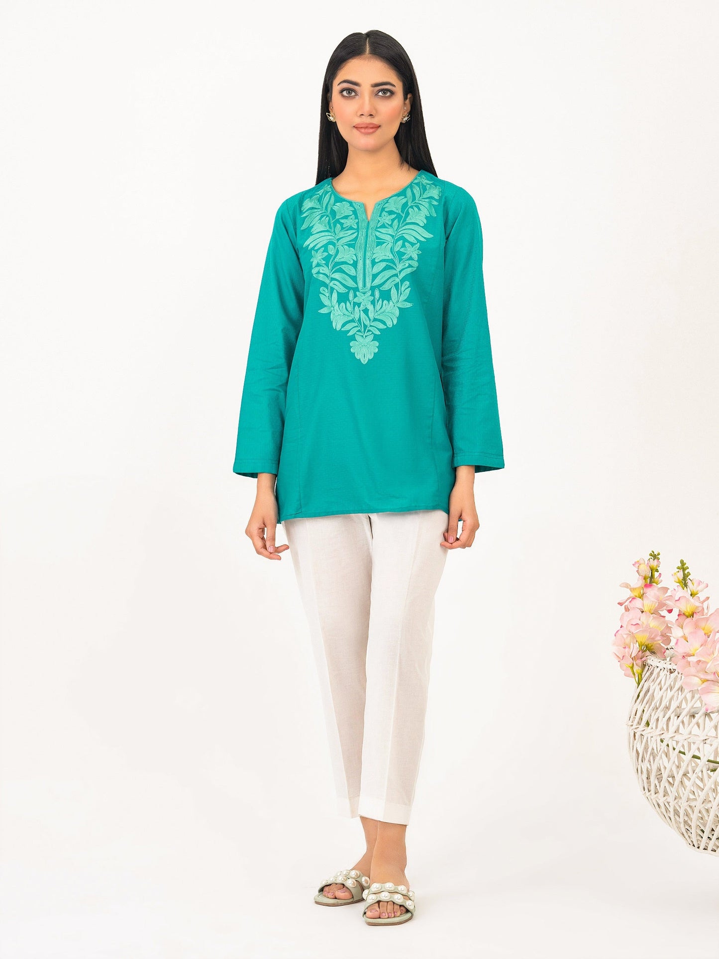 Lawn Kurti-Embroidered (Pret)