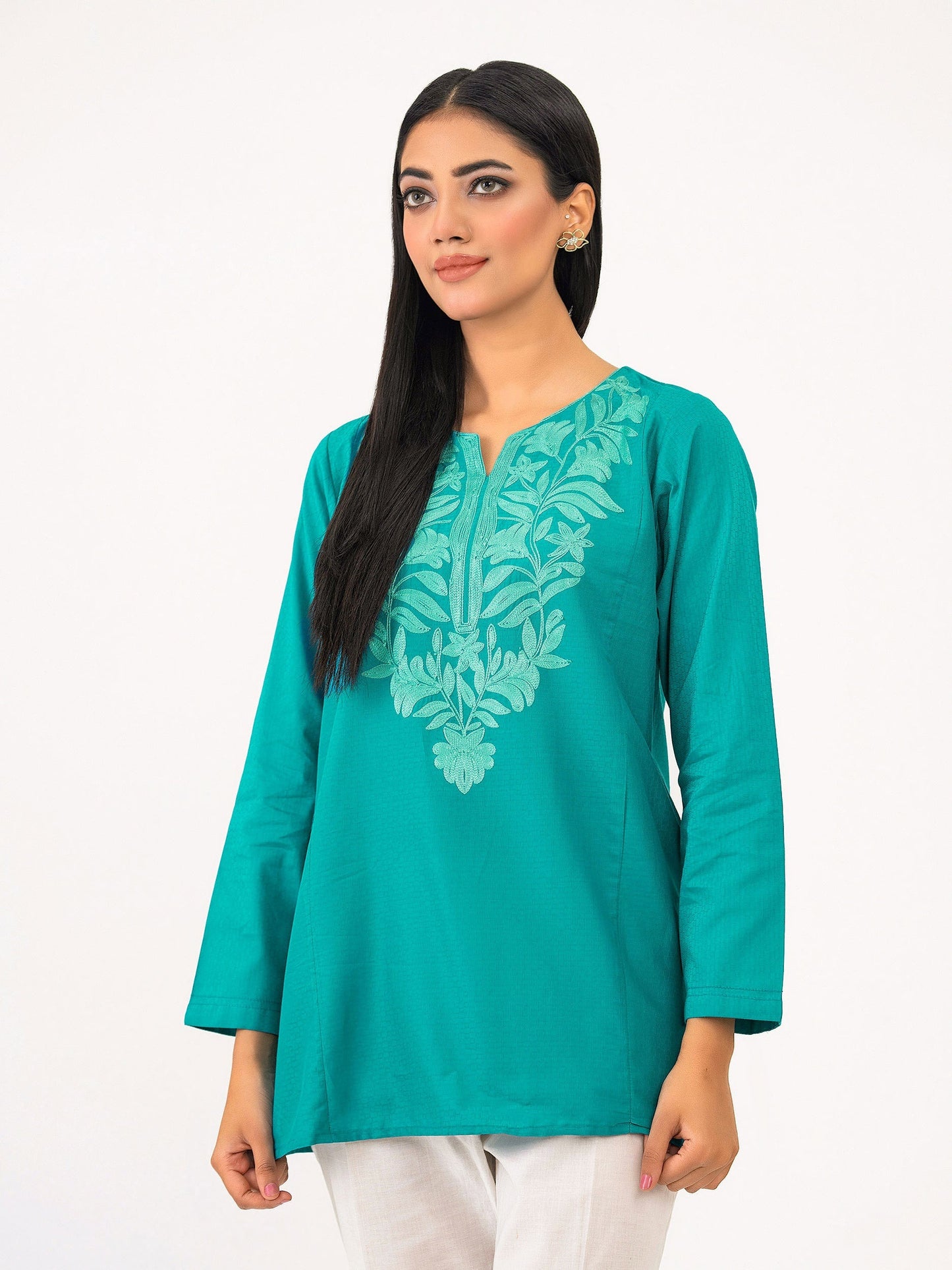 Lawn Kurti-Embroidered (Pret)