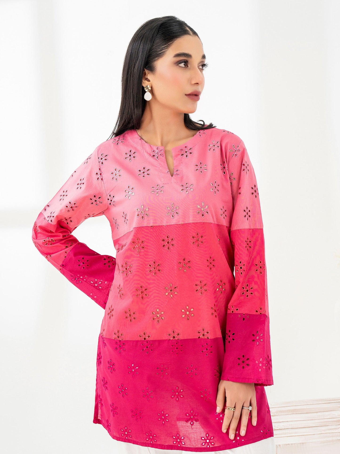 Lawn Kurti-Embroidered (Pret)