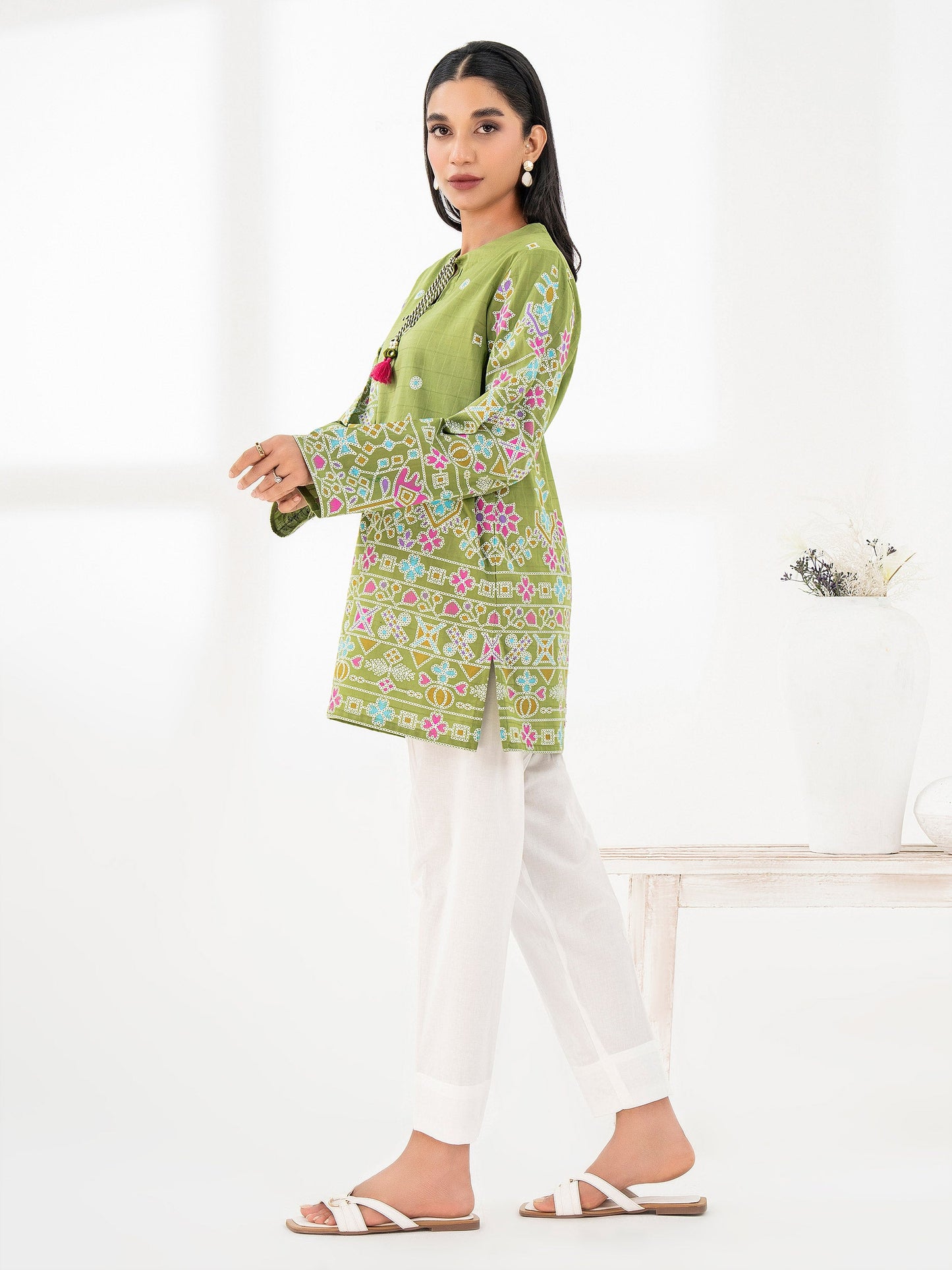 Lawn Kurti-Printed (Pret)