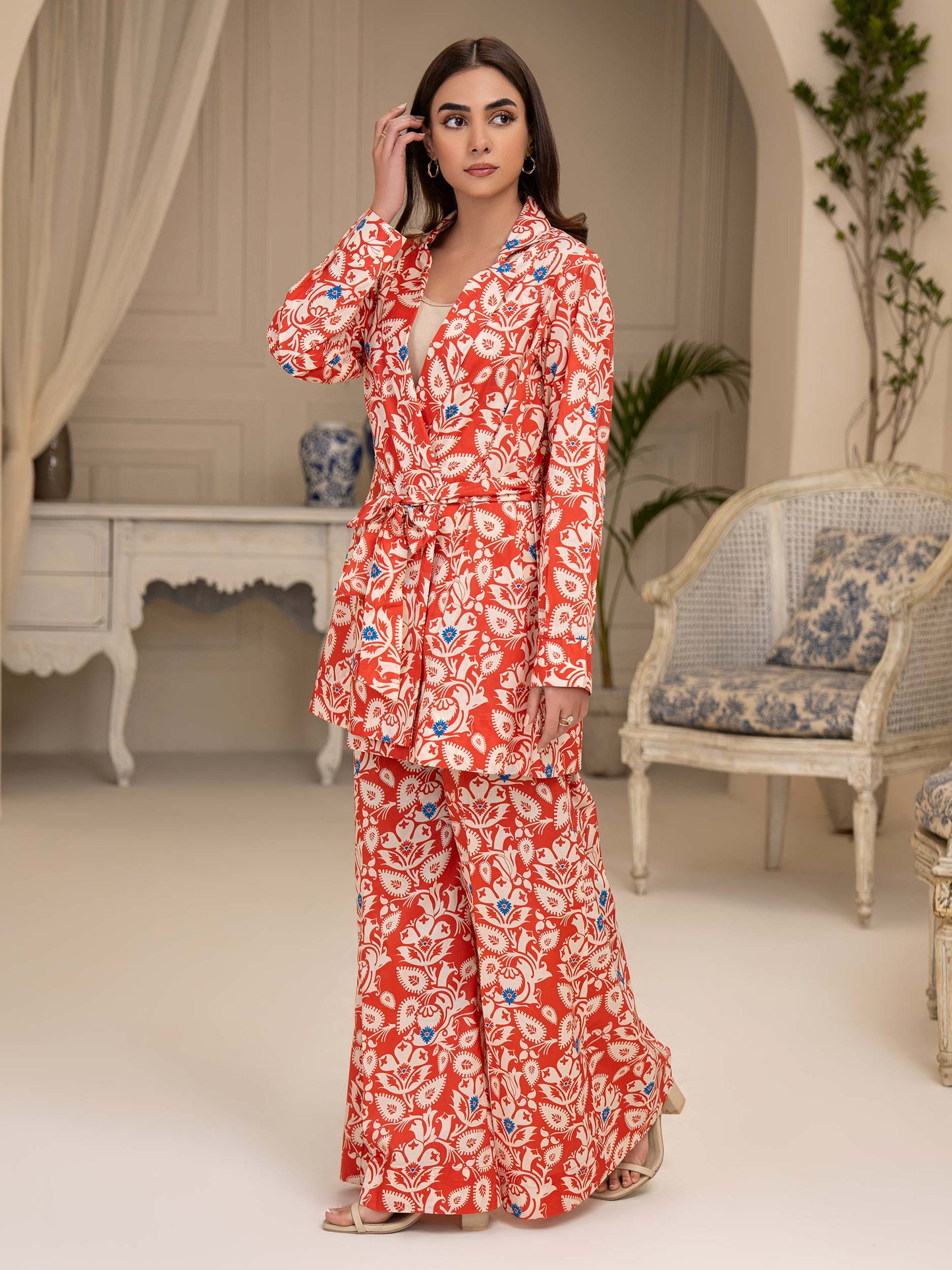 Lawn Shirt-Printed (Pret)