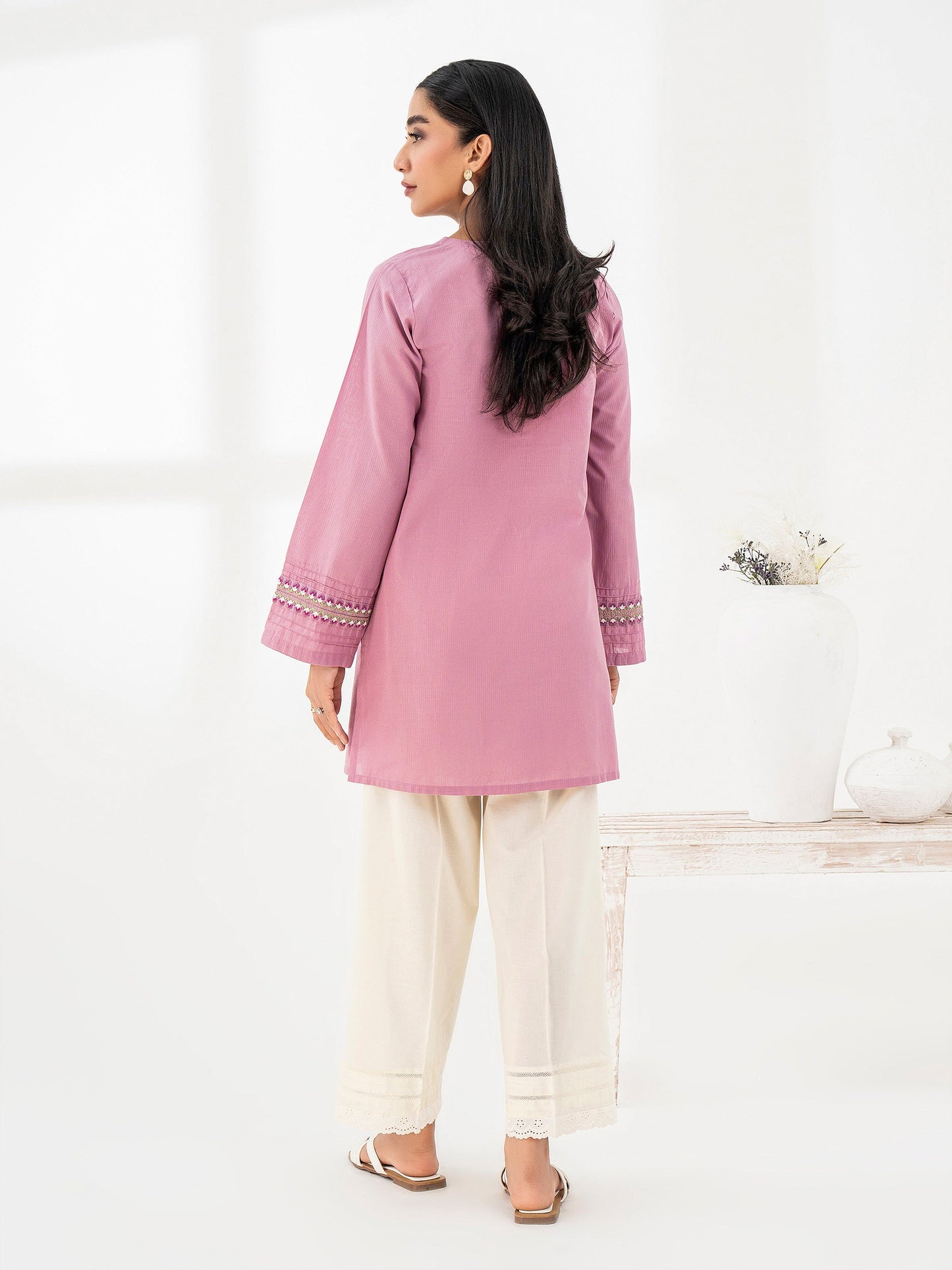 Lawn Kurti-Embroidered (Pret)