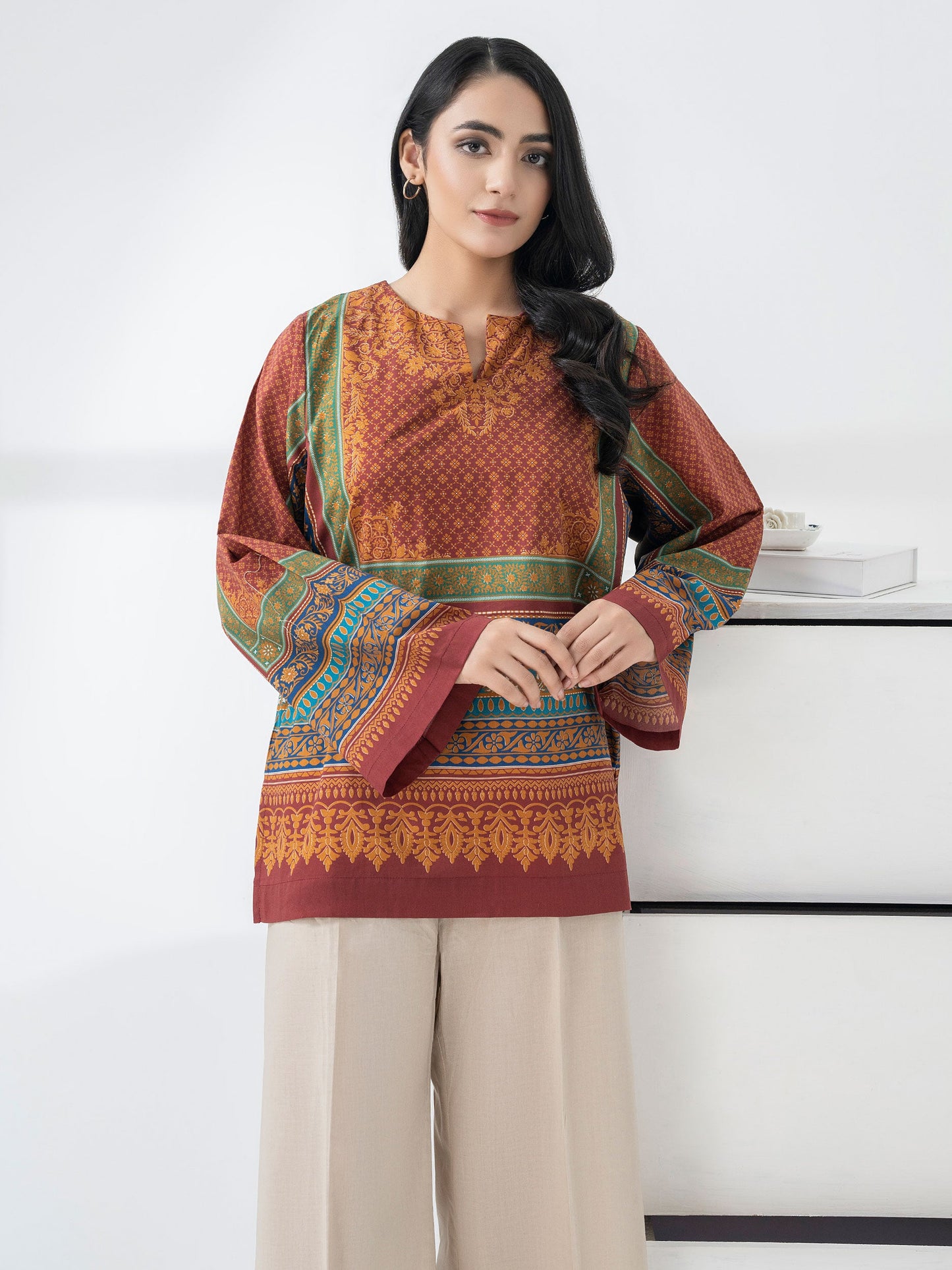 Lawn Kurti-Printed (Pret)