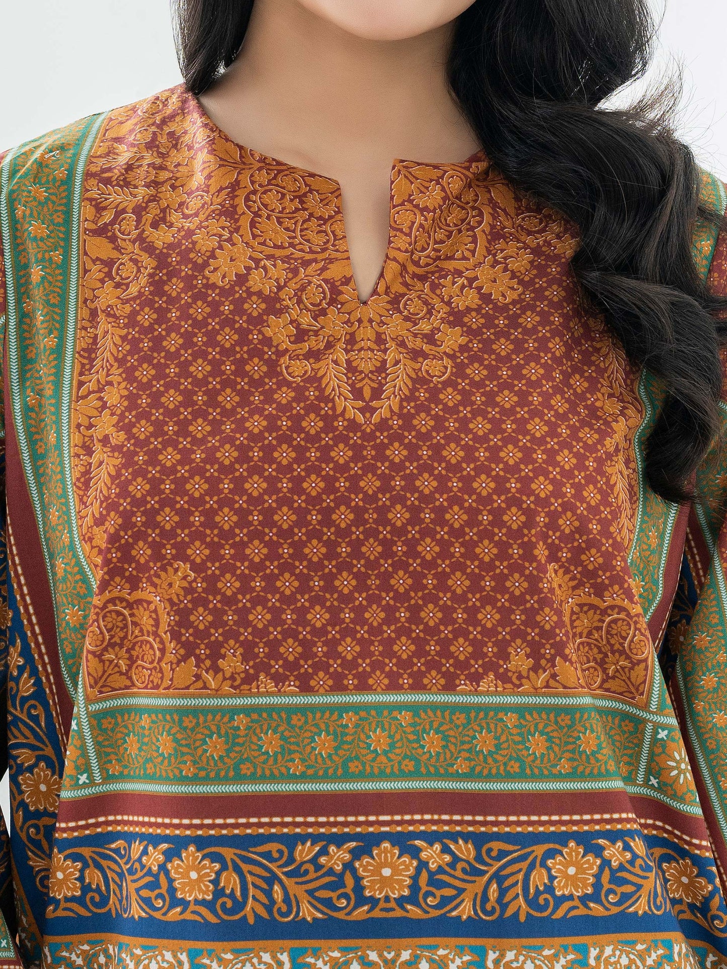 Lawn Kurti-Printed (Pret)