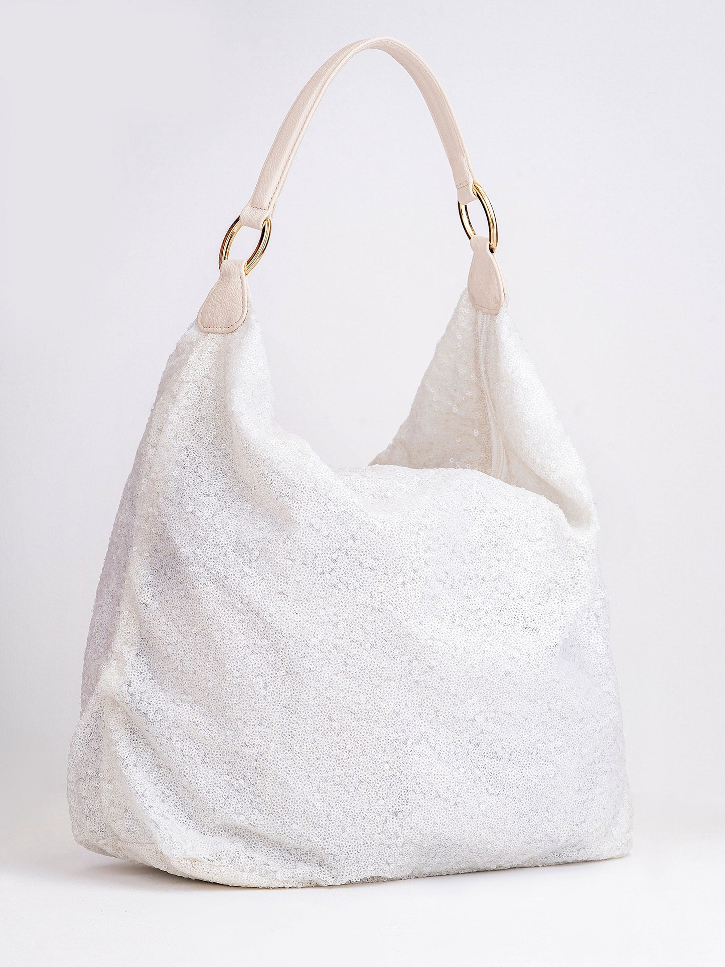 Sequins Embellished Tote Bag