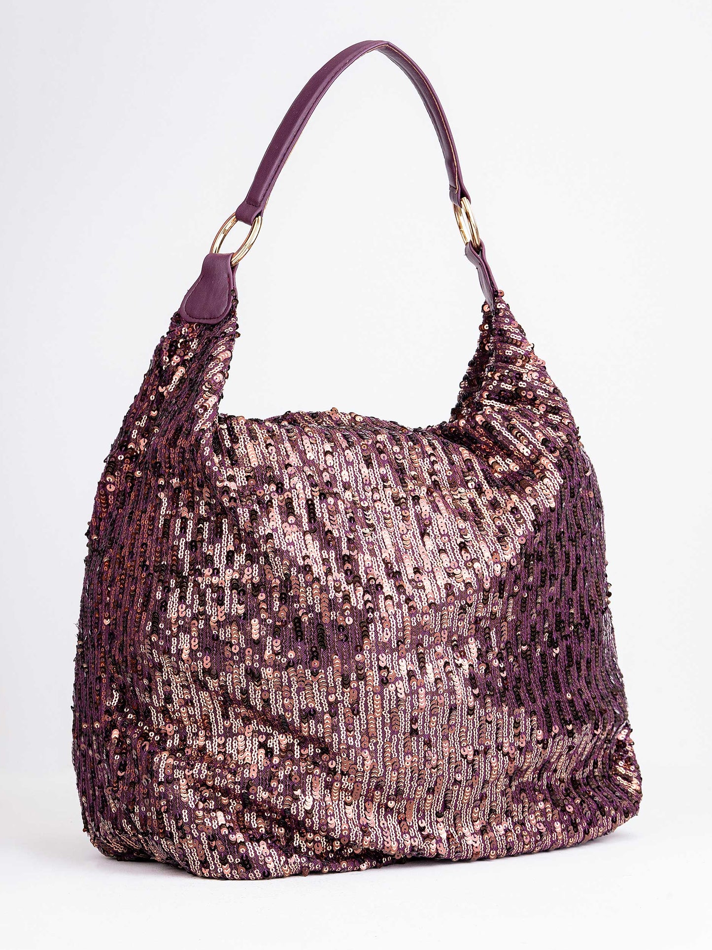 Sequins Embellished Tote Bag