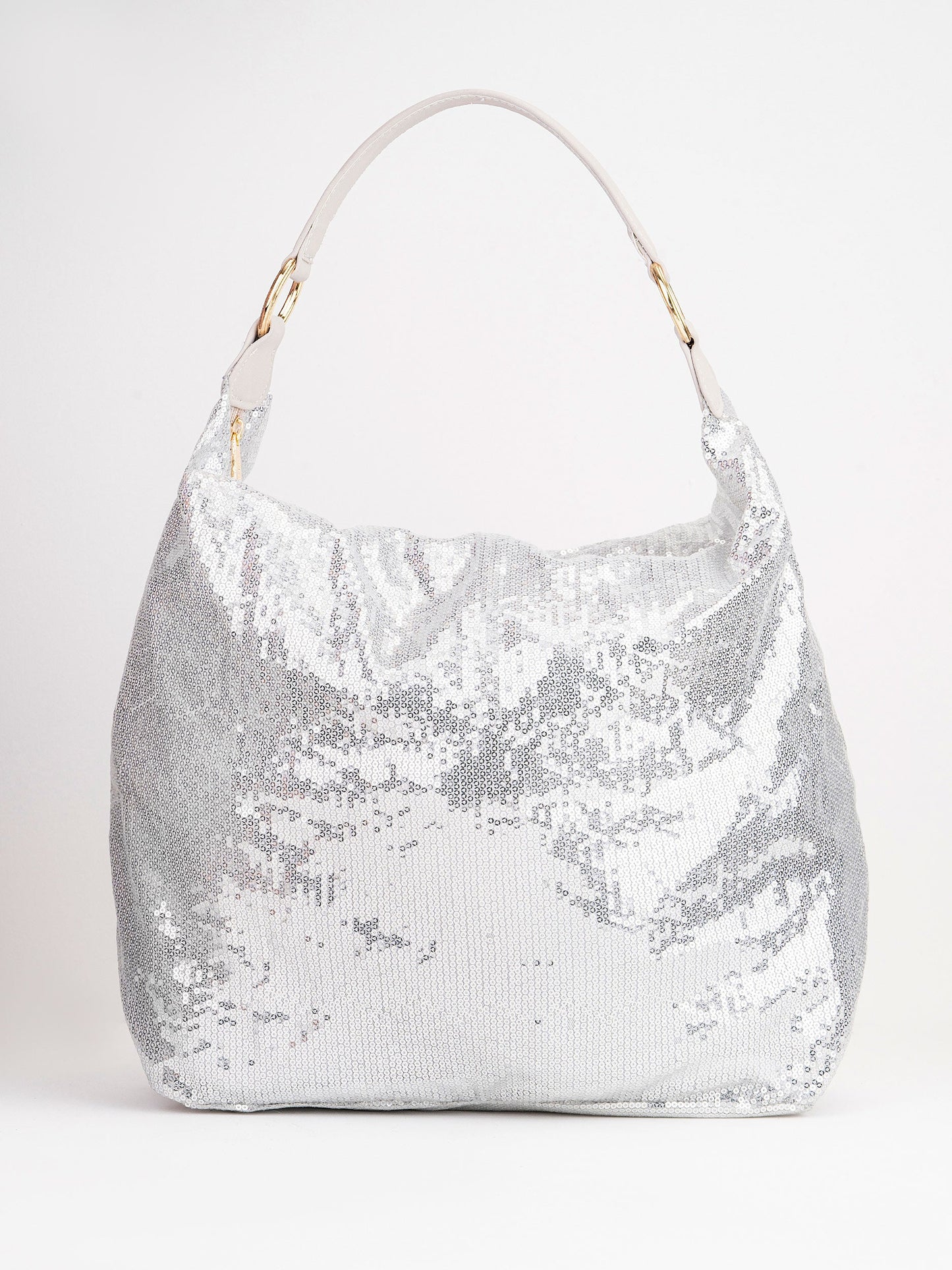 Sequins Embellished Tote Bag