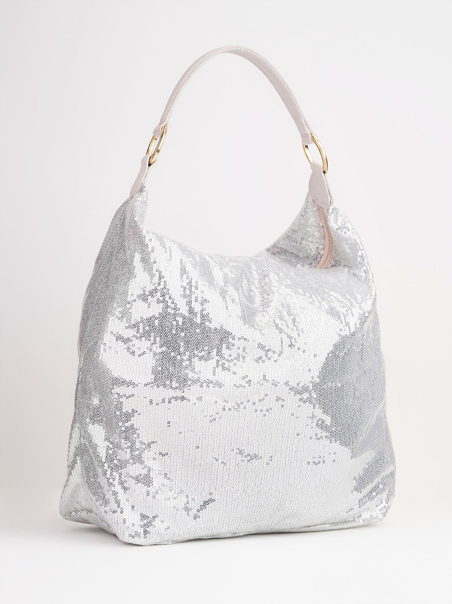 Sequins Embellished Tote Bag