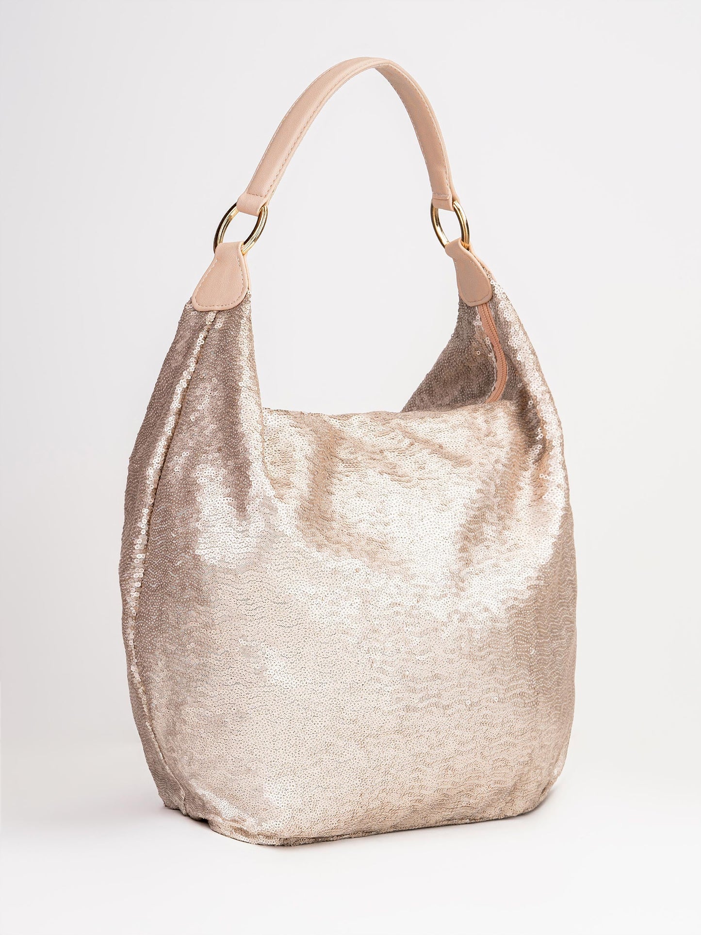 Sequins Embellished Tote Bag